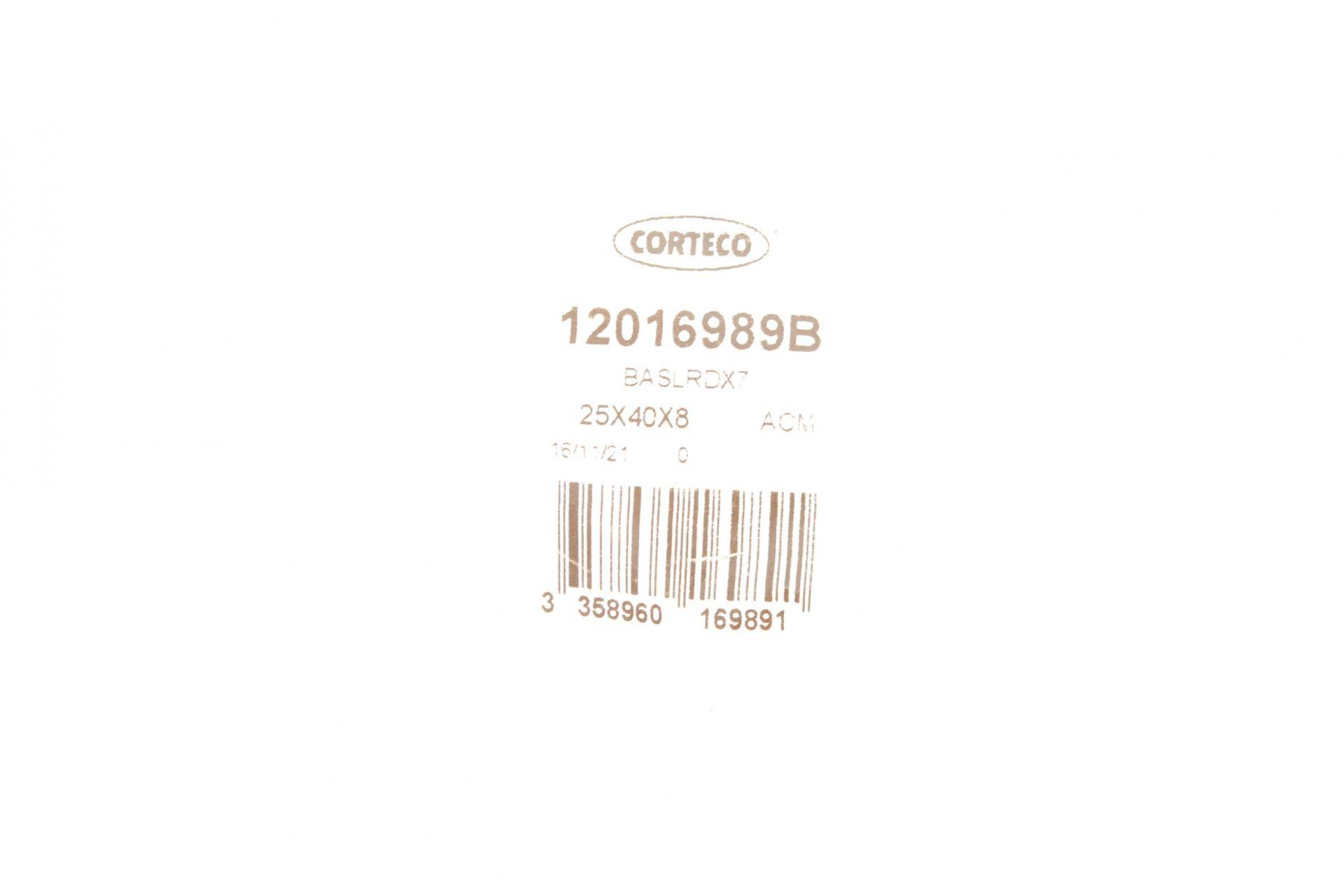Сальник вала первинного КПП VW LT 2.0-2.7 -96 (25x40x8)