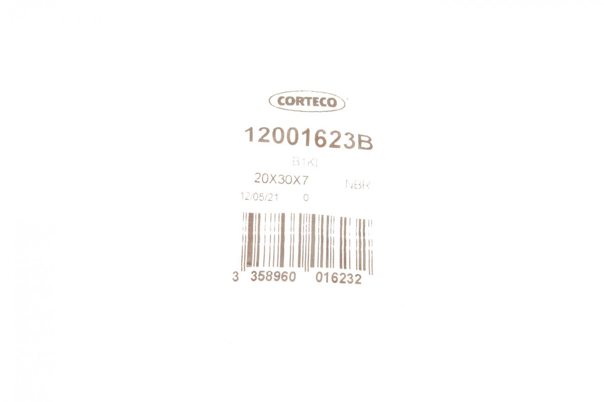 Сальник вала первинного КПП Fiat Doblo 1.4/1.6 16V 00- (20x30x7)