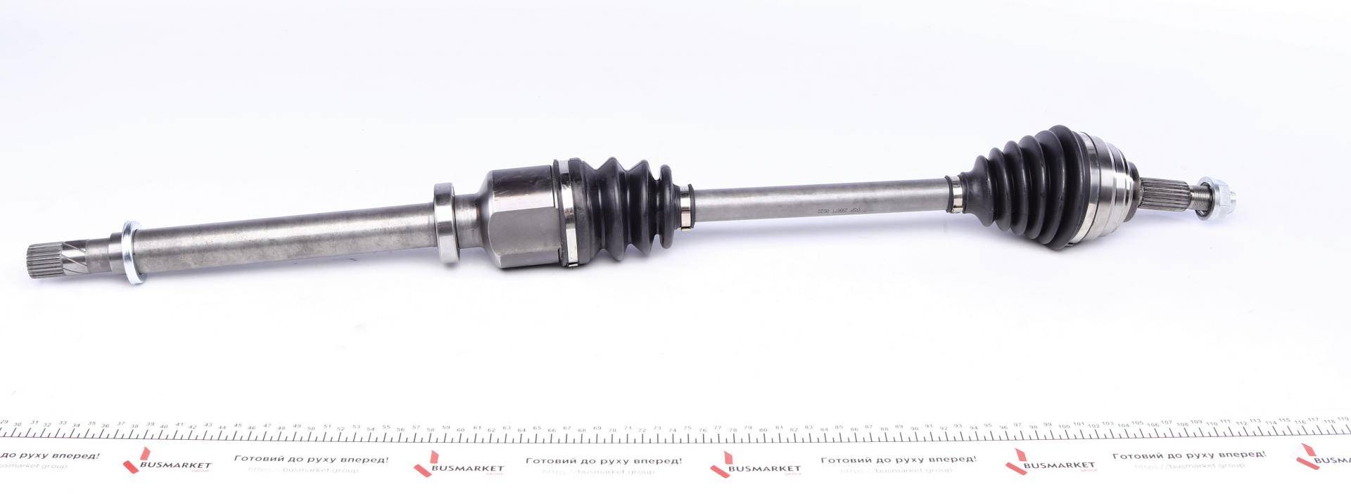 Піввісь Renault Kangoo/Megane 1.4/1.6/1.5DCI 02- (R) (23x26x911)