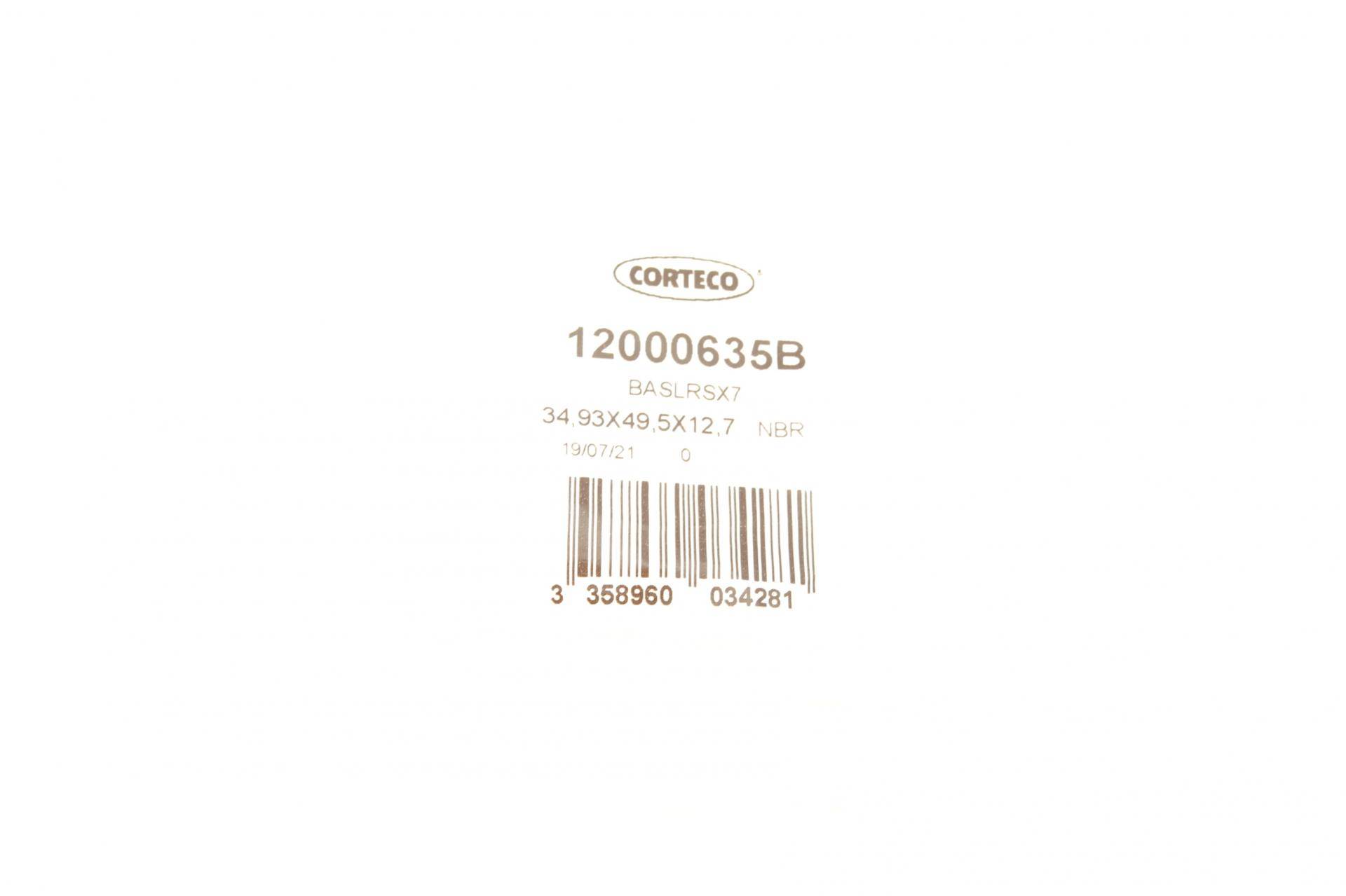 Сальник вала первинного КПП Ford Transit 1.6-2.5D 85-92 (34.93x49.5x12.7)