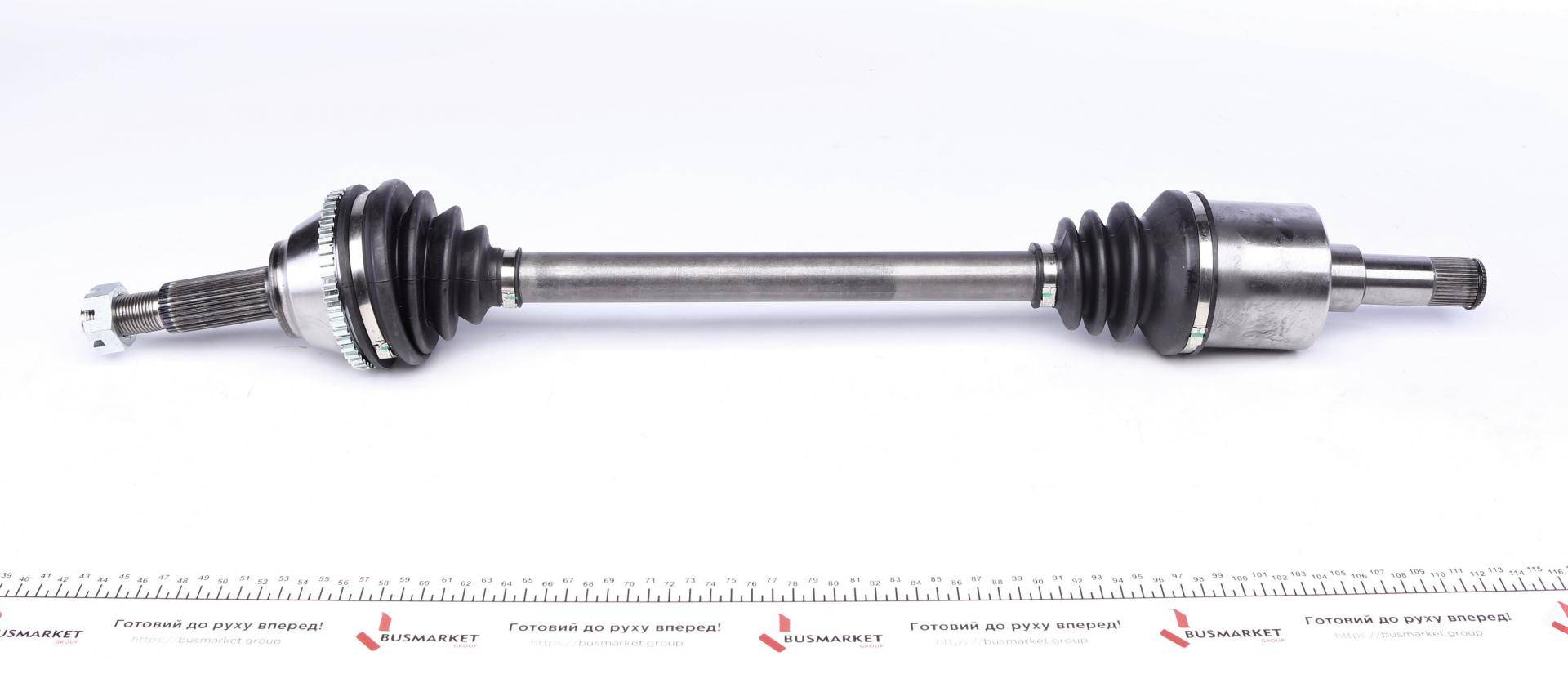 Піввісь Ford Transit 2.0/2.4 TDCi 00-14 (L) (28x36x794.5x48T) (+ABS)