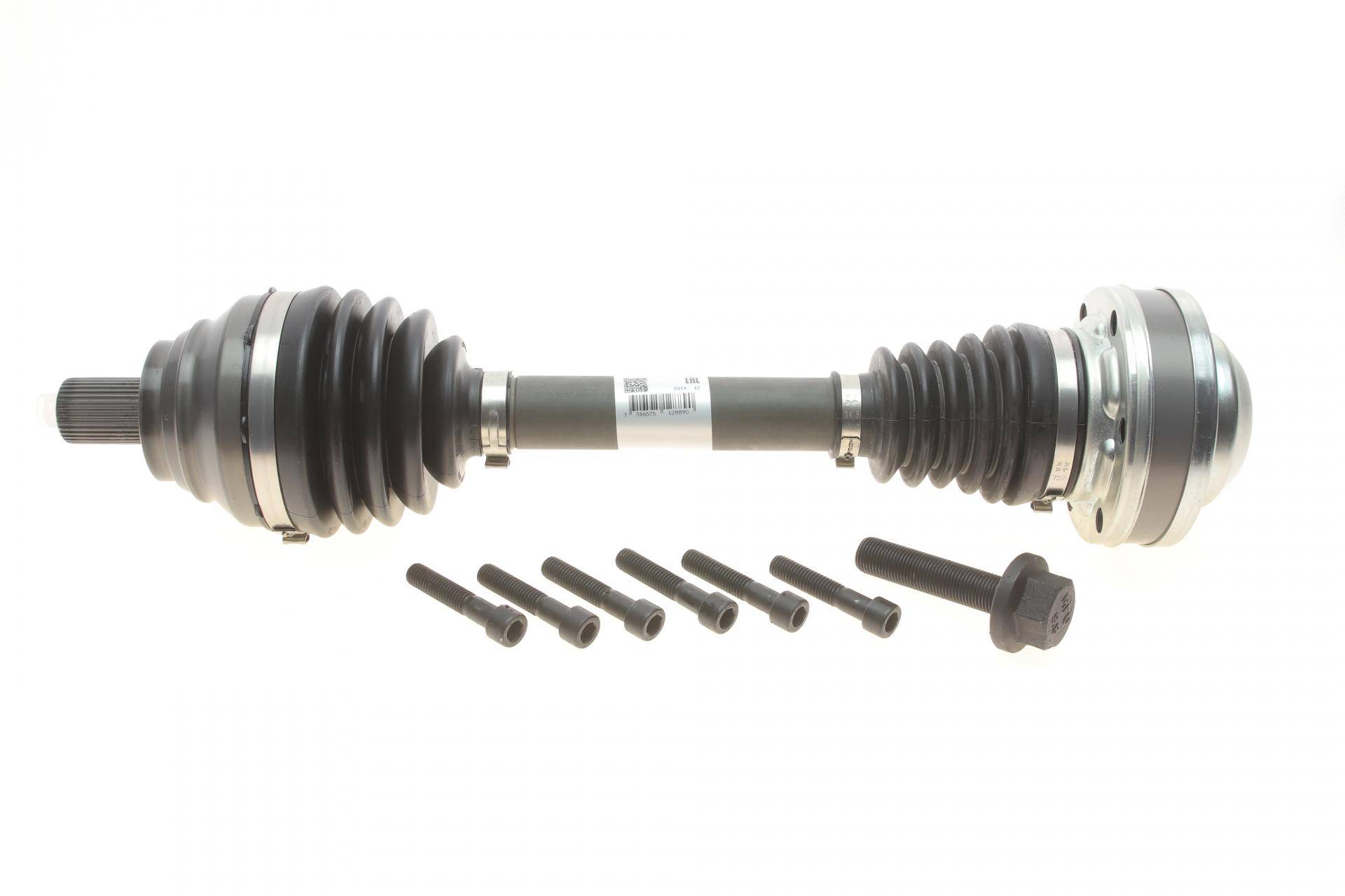 Піввісь (передня) Audi A3/Skoda Octavia/SuperB/VW Caddy/Golf/Passat/Touran 03- (L) (486.5mm)