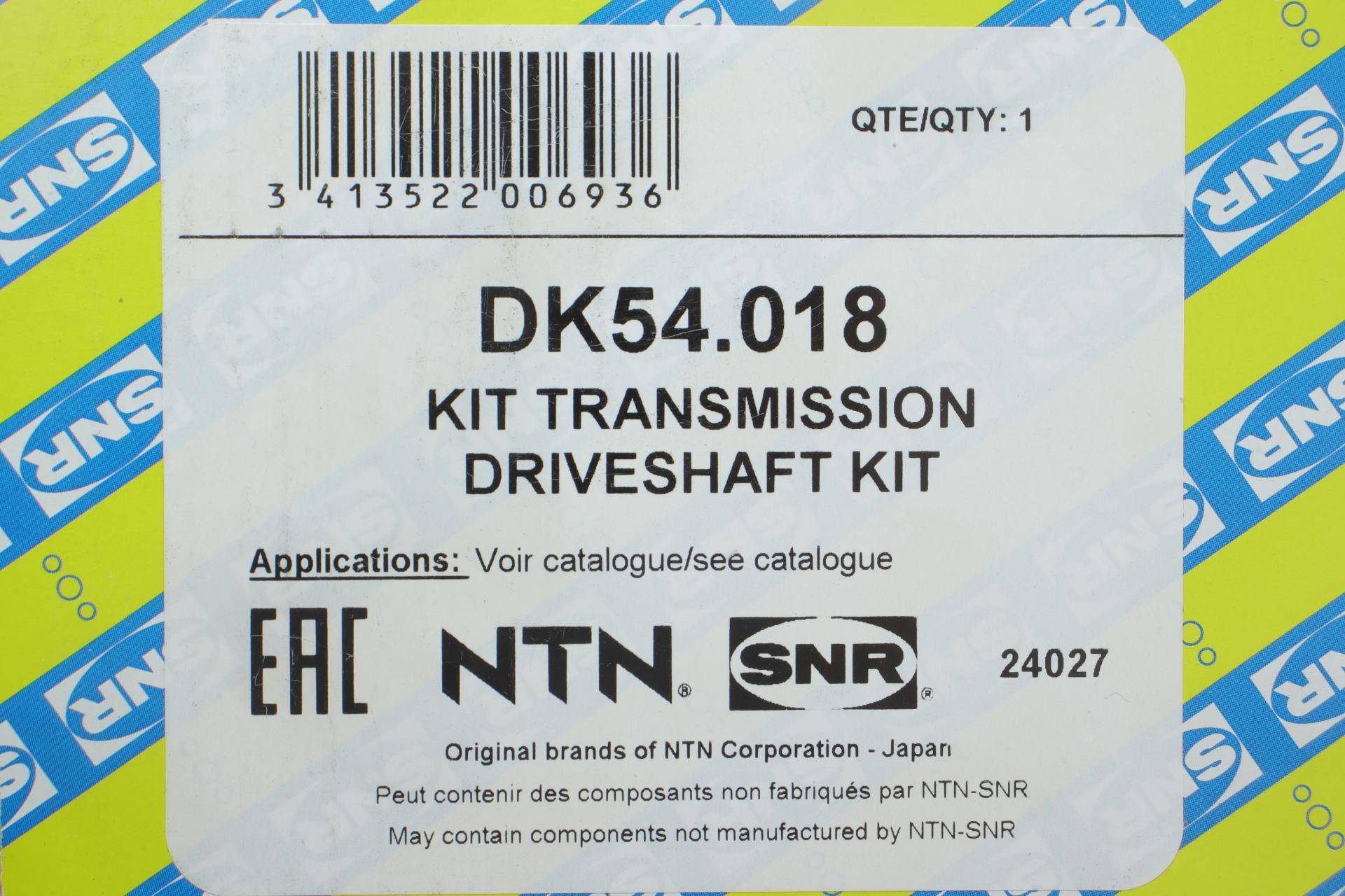 Піввісь (передня) Seat Cordoba/Ibiza/Skoda Fabia/Roomster/VW Polo 1.2/1.4/1.9D 99- (R) (36x751)