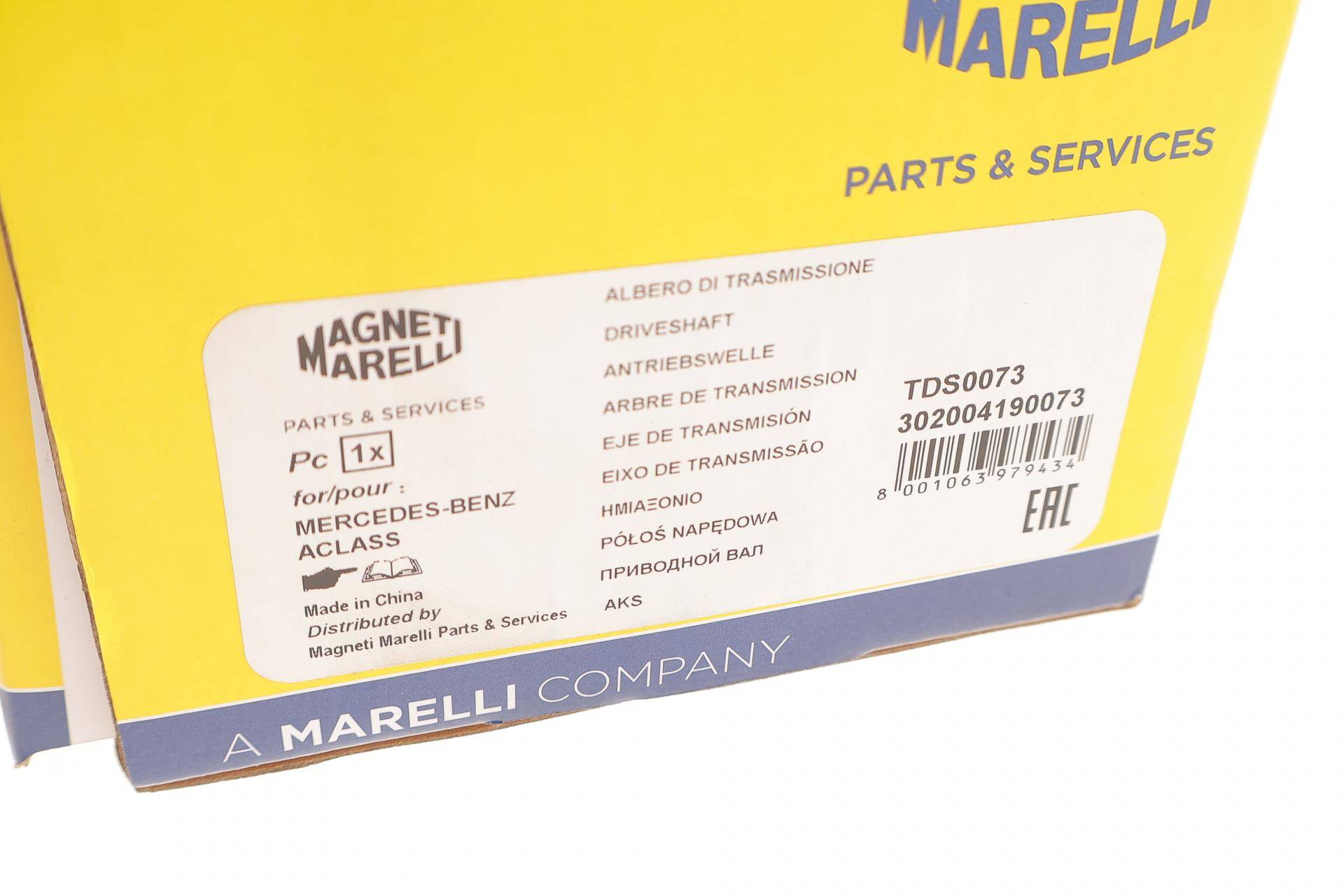 Піввісь (передня) Ford Connect 02-13 (L) (25x26x632) (TDS0073)