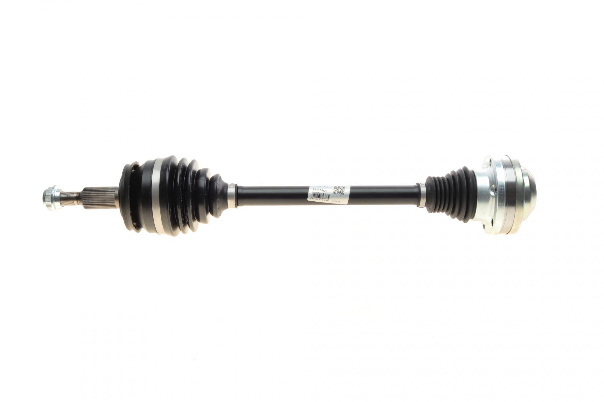 Піввісь (передня) VW T5 1.9TDi/2.0 03-15 (L) (38x27x645)