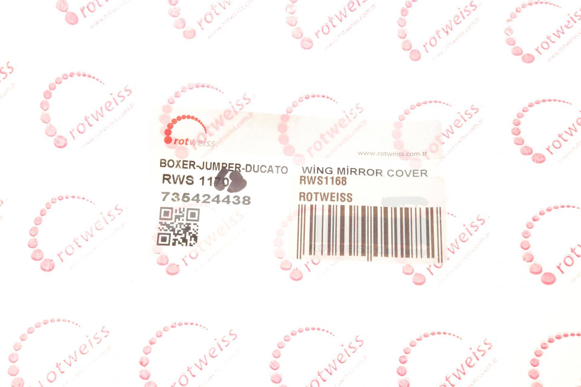 Кришка дзеркала (R) Fiat Ducato 06- (735424438)