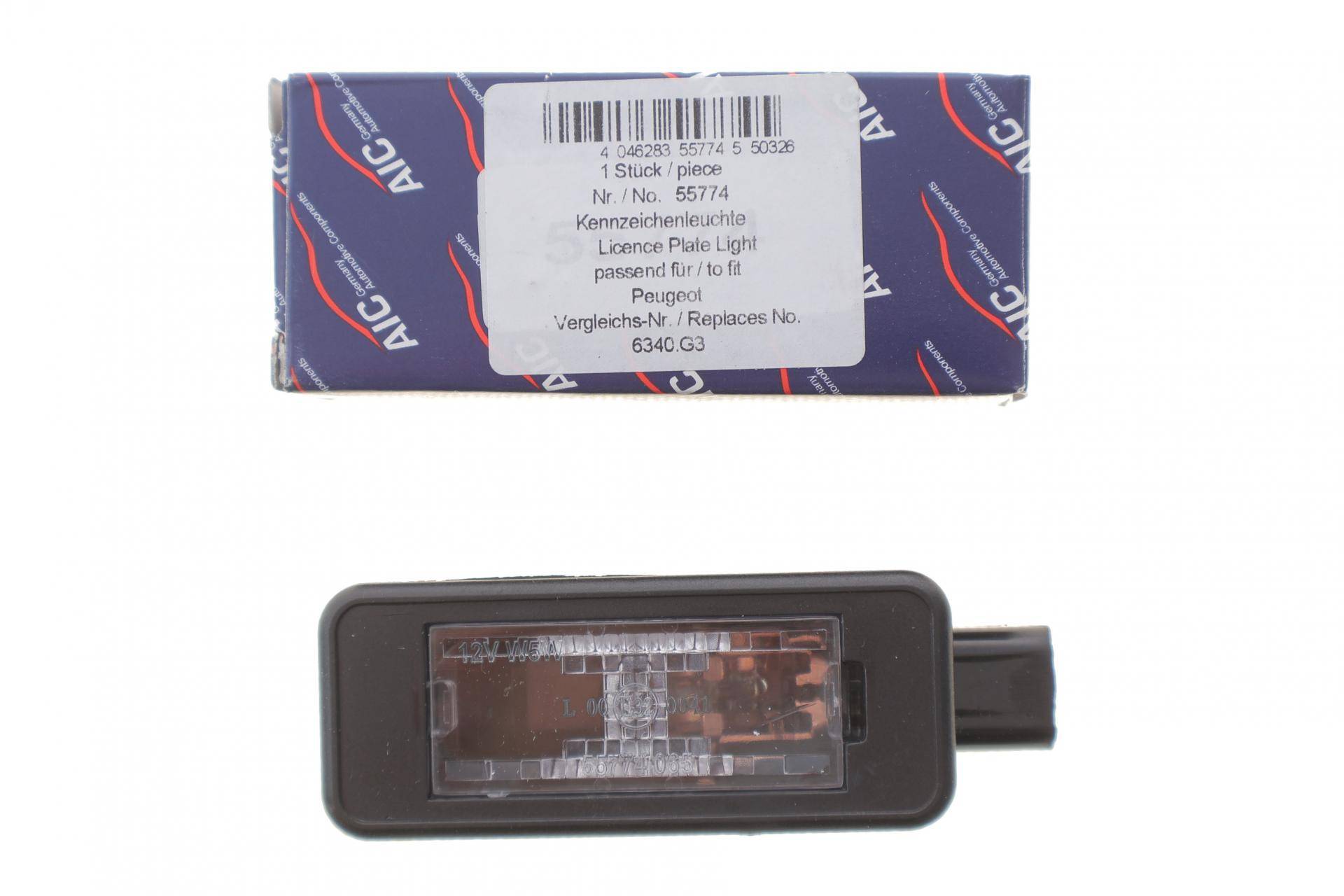 Підсвітка номера (заднього) Peugeot 208 I 12-19/308 CC 09-14/508 SW I 10-18