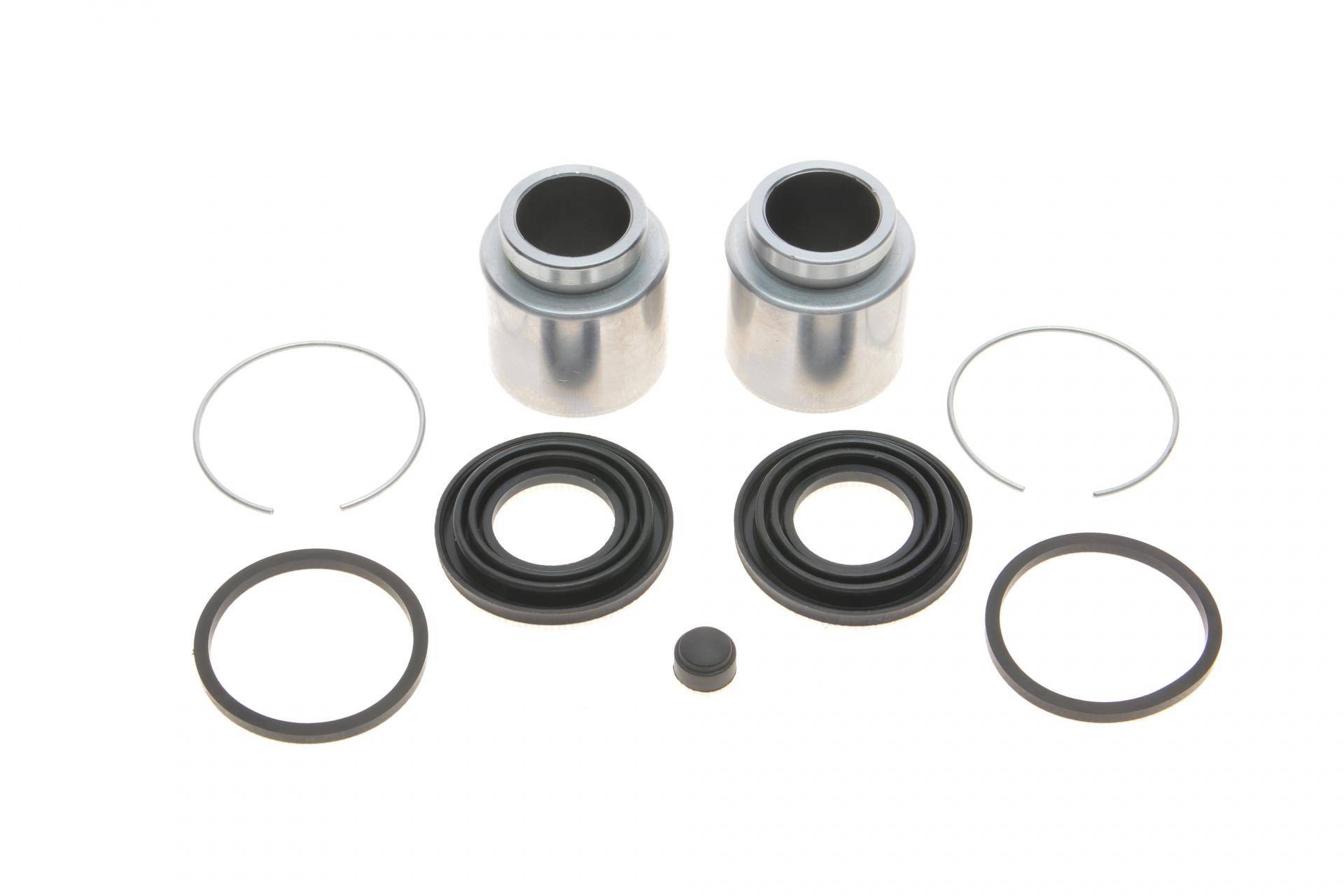 Ремкомплект супорта (переднього) Mitsubishi Pajero/Outlander 90- (d=43mm) (Akebono) (+2 поршня)