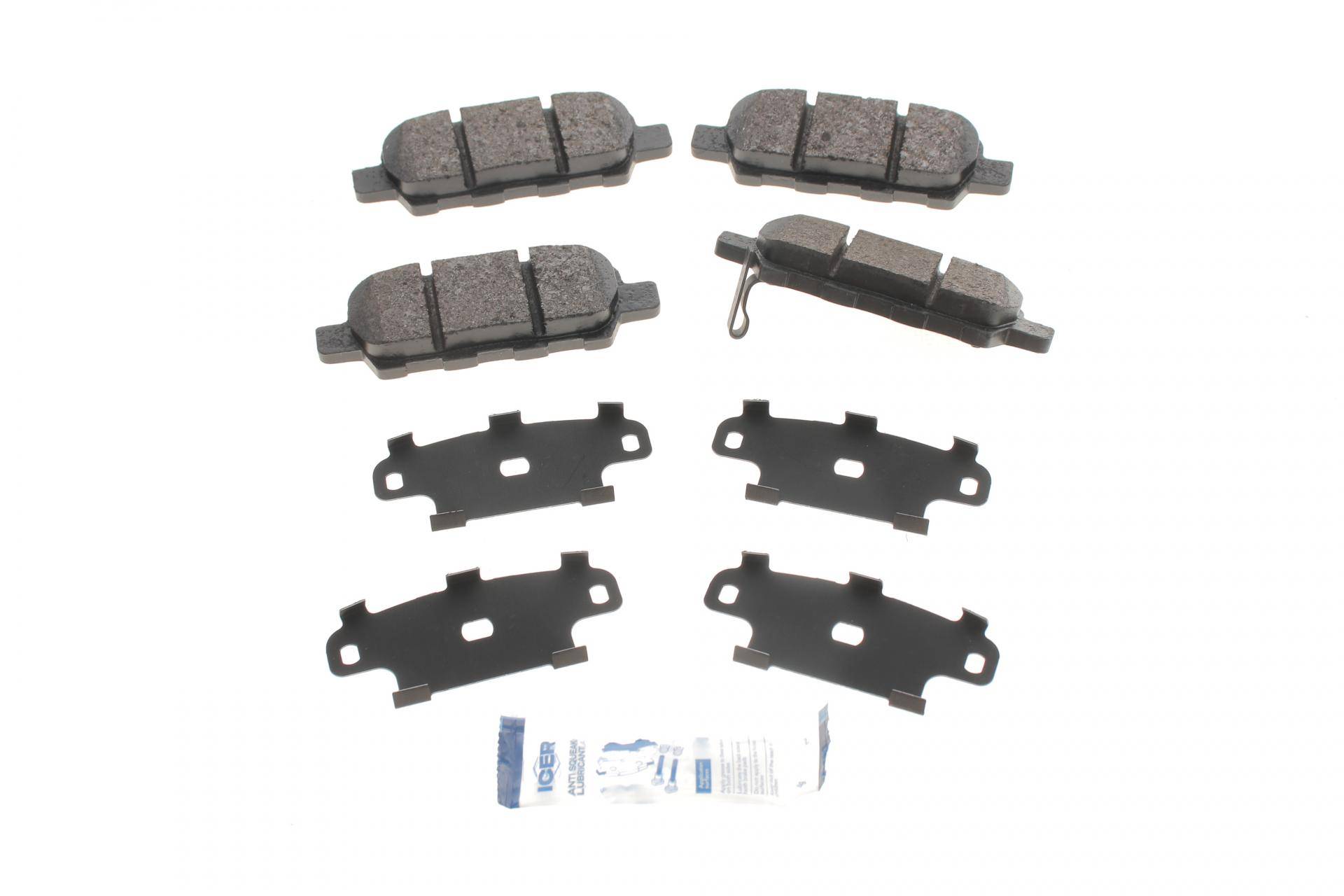 Колодки гальмівні (задні) Nissan Juke 14-/Qashqai/Rogue/X-Trail 07-13/Teana 03-13/Renault Koleos 08