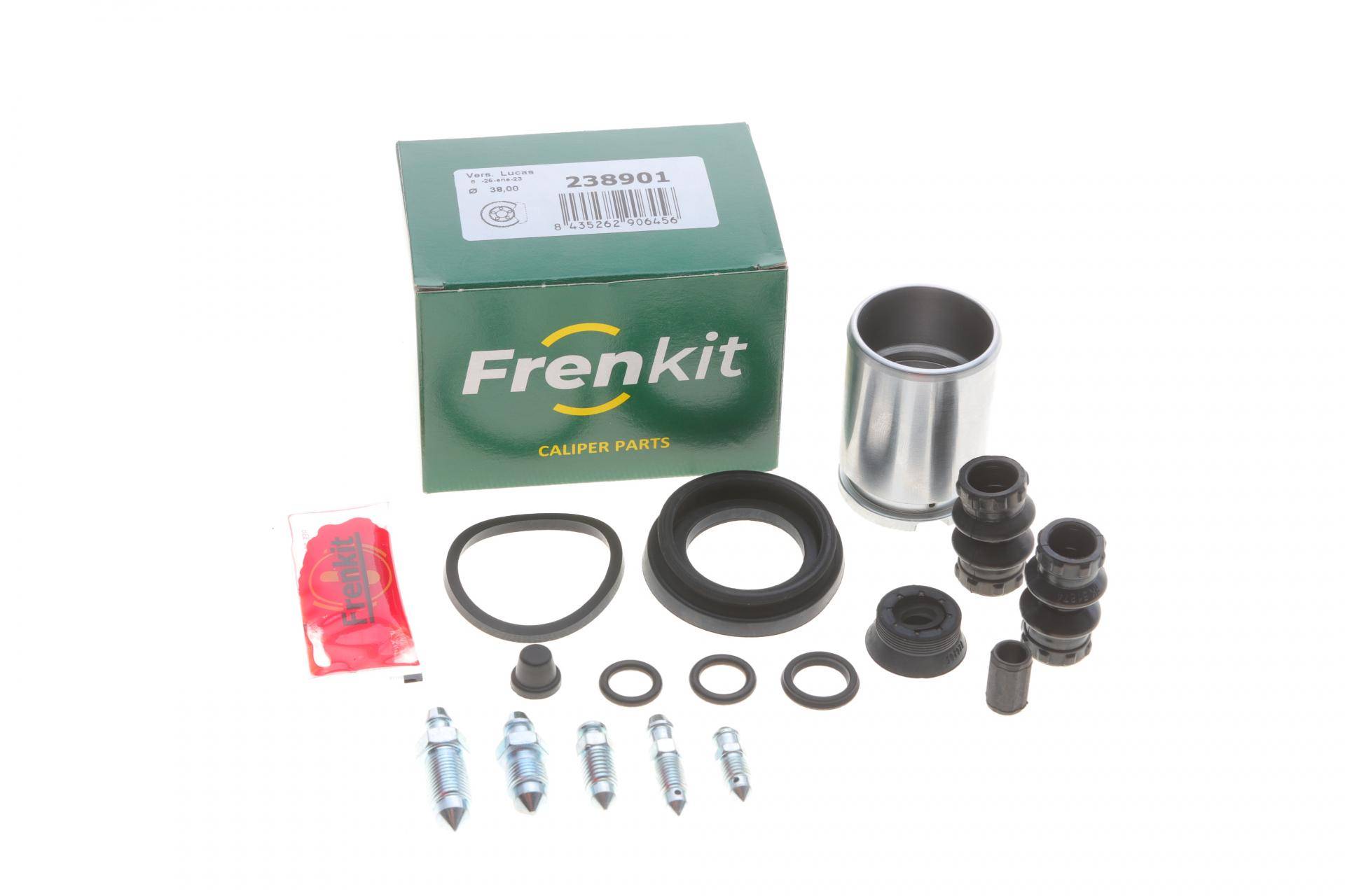 Ремкомплект супорта (заднього) VW Caddy 03- (d=38mm) (Lucas) (+поршень)