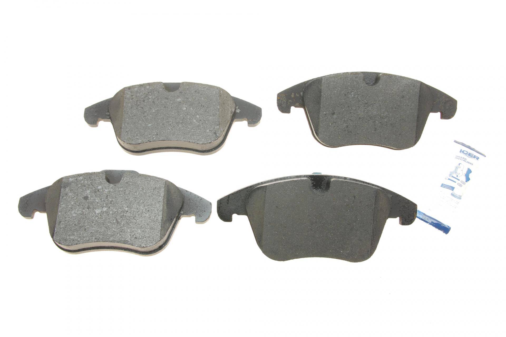 Колодки гальмівні (передні) Ford Mondeo/Galaxy/S-Max/Volvo XC70/V70/S80 07-16/V60/S60/Land Rover 11