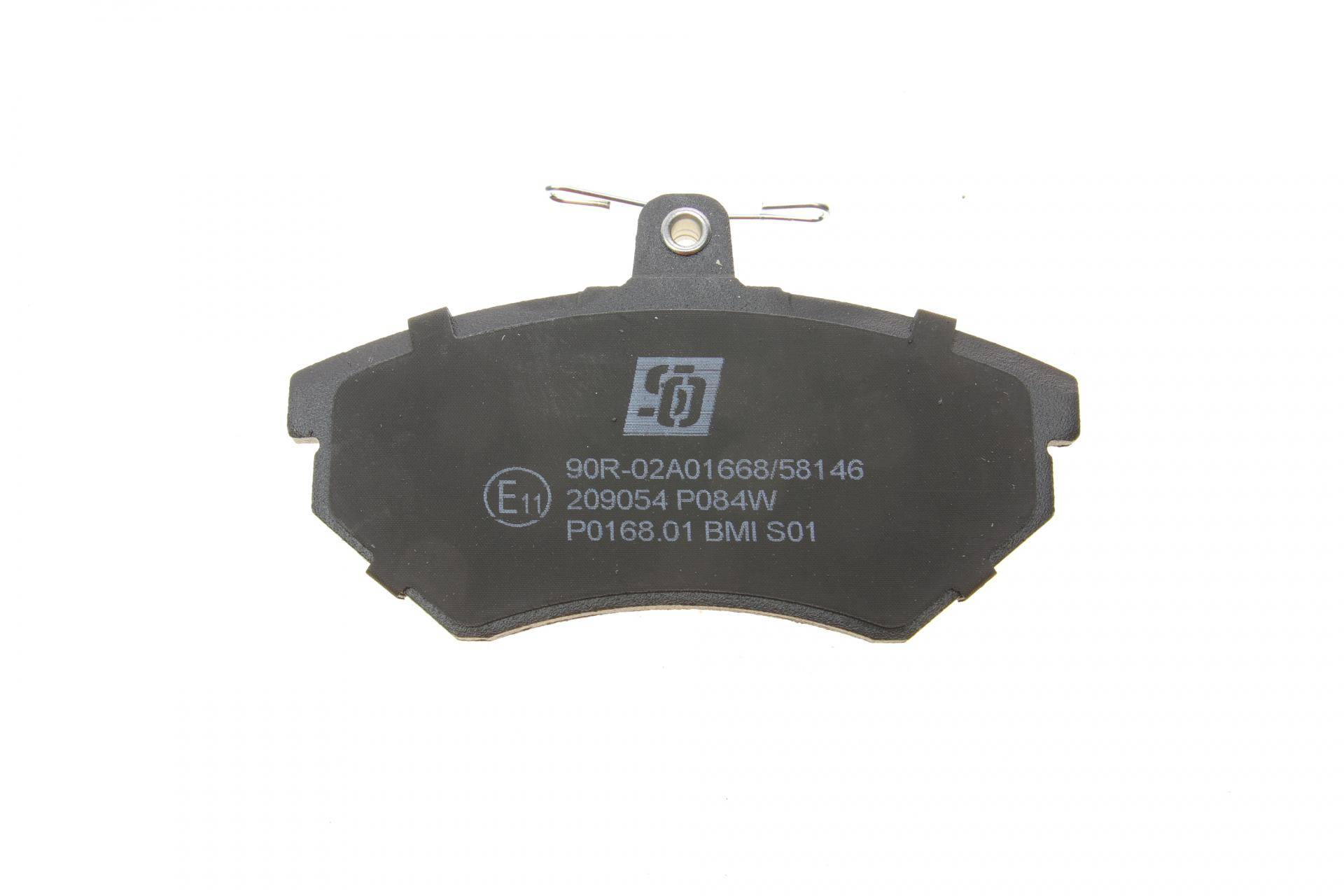 Колодки гальмівні (передні) VW Golf/Passat/Vento 1.4-2.0/1.9TDI -97