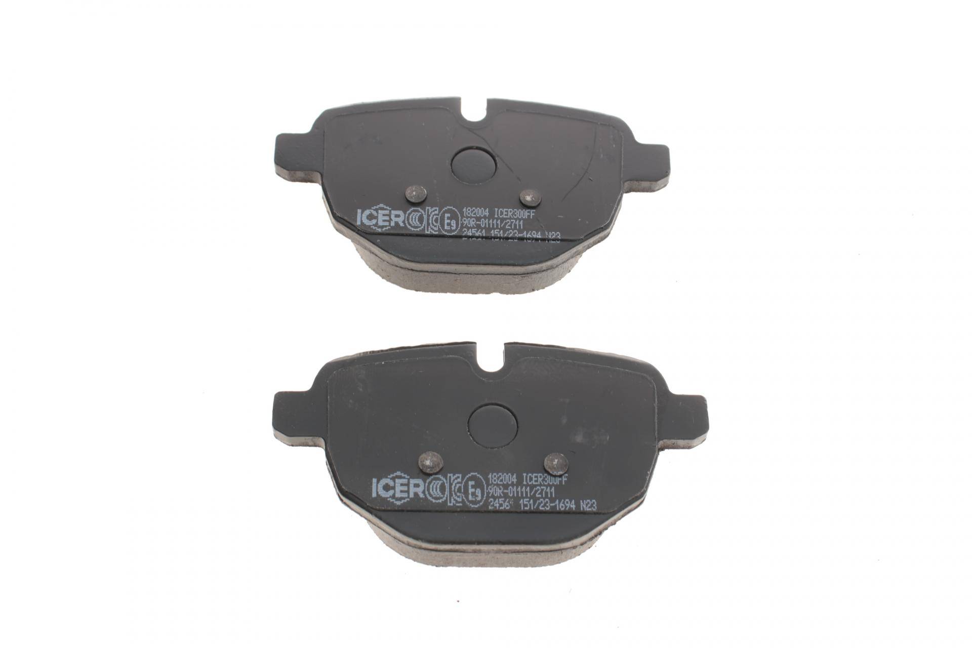Колодки гальмівні (задні) BMW 5 (F07/F10-11) 09-17/(G30-31/F90)/6 (G32)/7 (G11-12) 16-/X3/X4/X5/X6