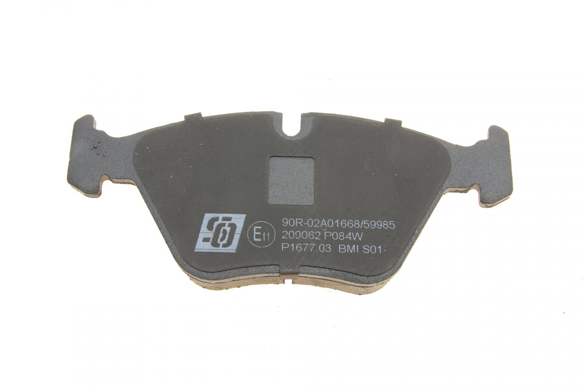 Колодки гальмівні (передні) BMW 5 (E39) 95-