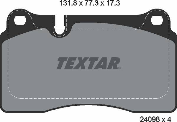 Колодки гальмівні (передні) VW Touareg 02- (Brembo)