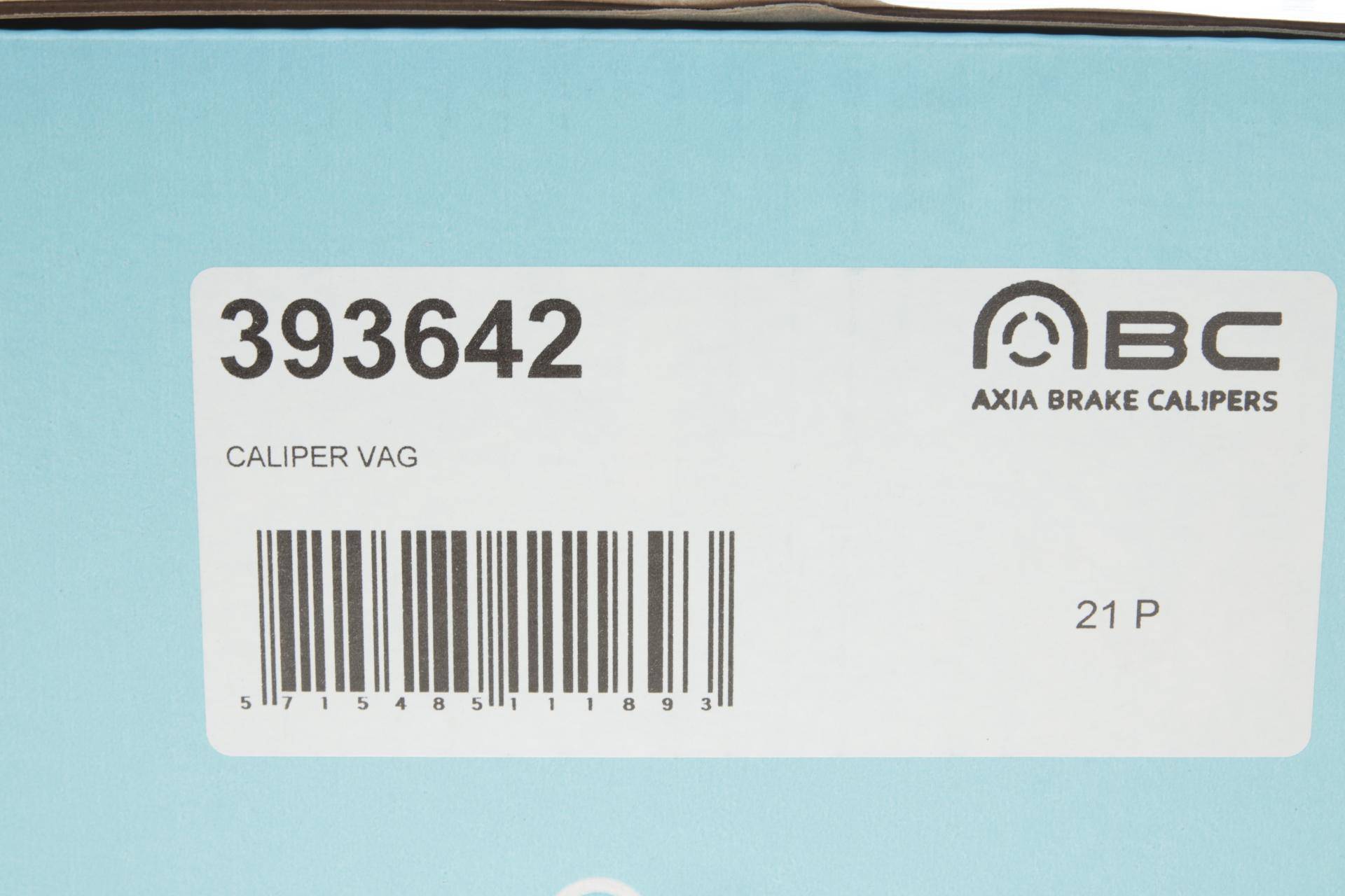 Супорт гальмівний (задній) (L) VW Passat B6 05-10 (d=38mm) (Trw)