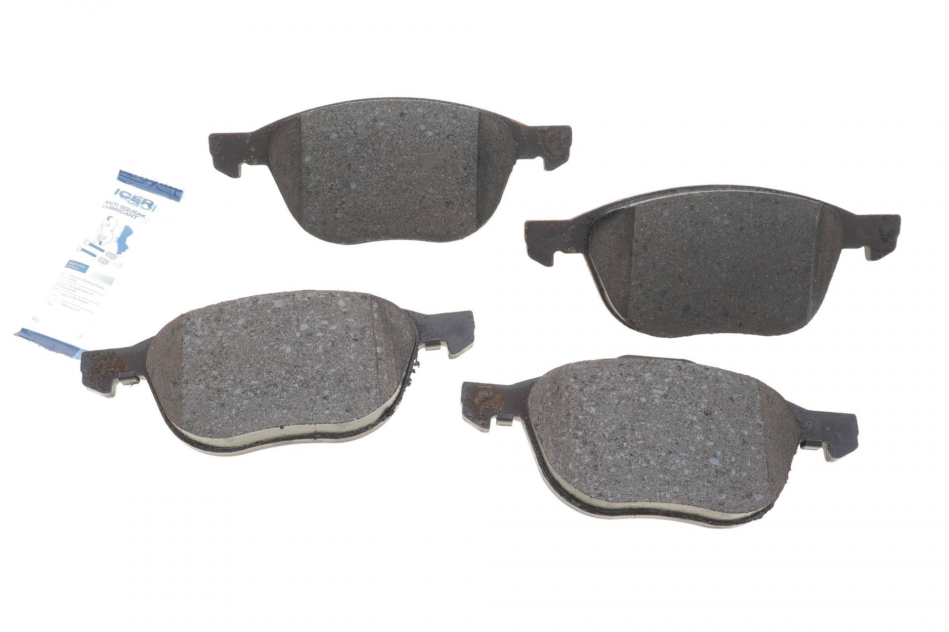Колодки гальмівні (передні) Ford Transit Connect/Kuga 08-/Focus/Mazda 3/5/Volvo C30/S40/V50 03-/V40