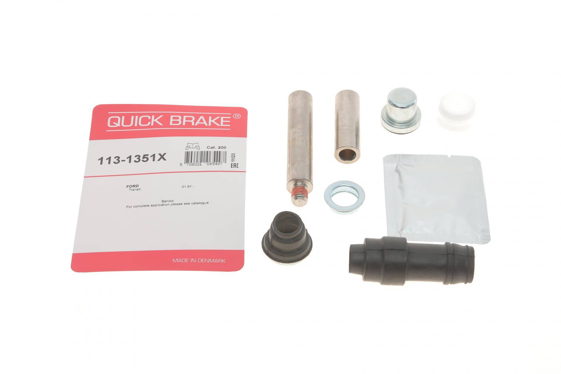 Направляюча супорта (переднього/к-кт) Ford Transit 2.0-2.5 91-00 (Bendix)