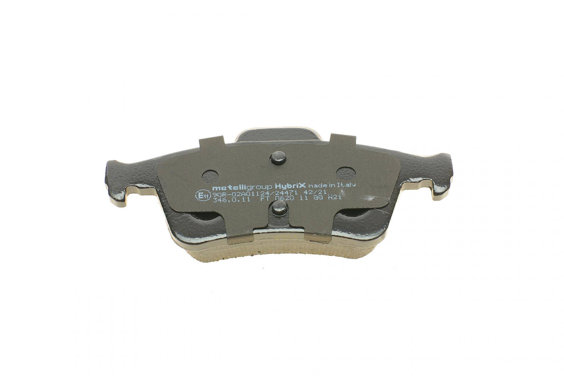 Колодки гальмівні (задні) Renault Laguna II 01-07/Megane II 04-09/Espace IV/Nissan Primera 02-