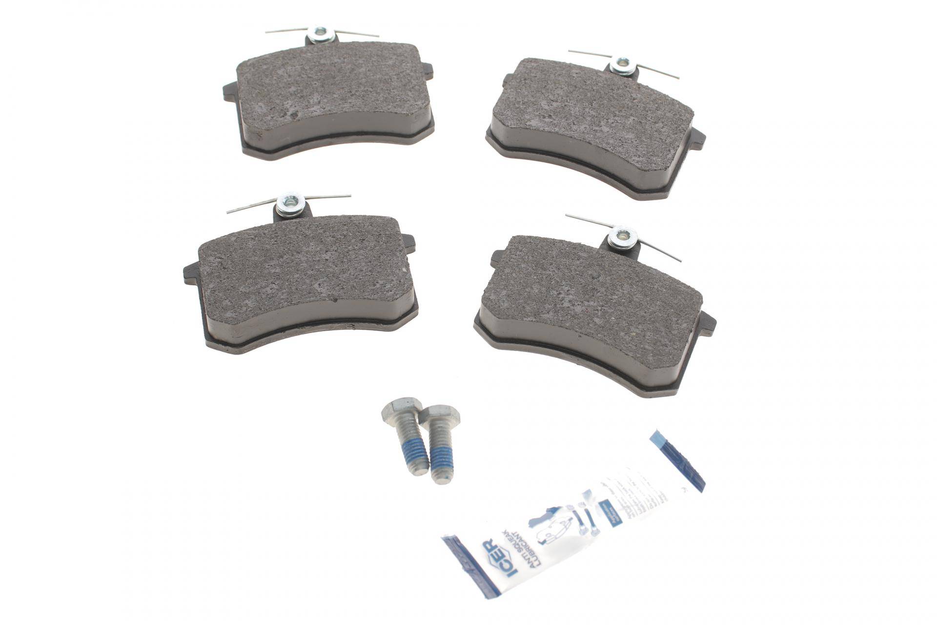 Колодки гальмівні (задні) Audi 80 91-95/90 87-/100 70-/Fiat Croma 85-96