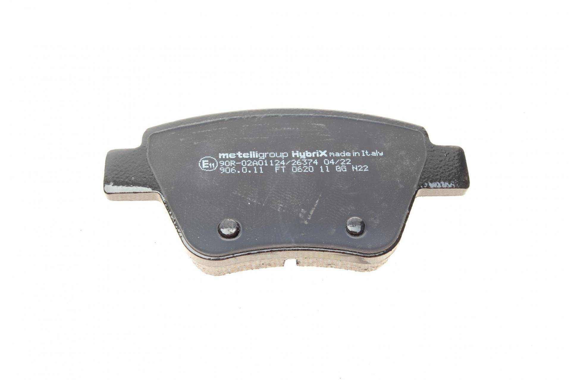 Колодки гальмівні (задні) Audi A3/Skoda Octavia 03-13/SuperB/VW Caddy/Golf 07-15/Touran 03-15