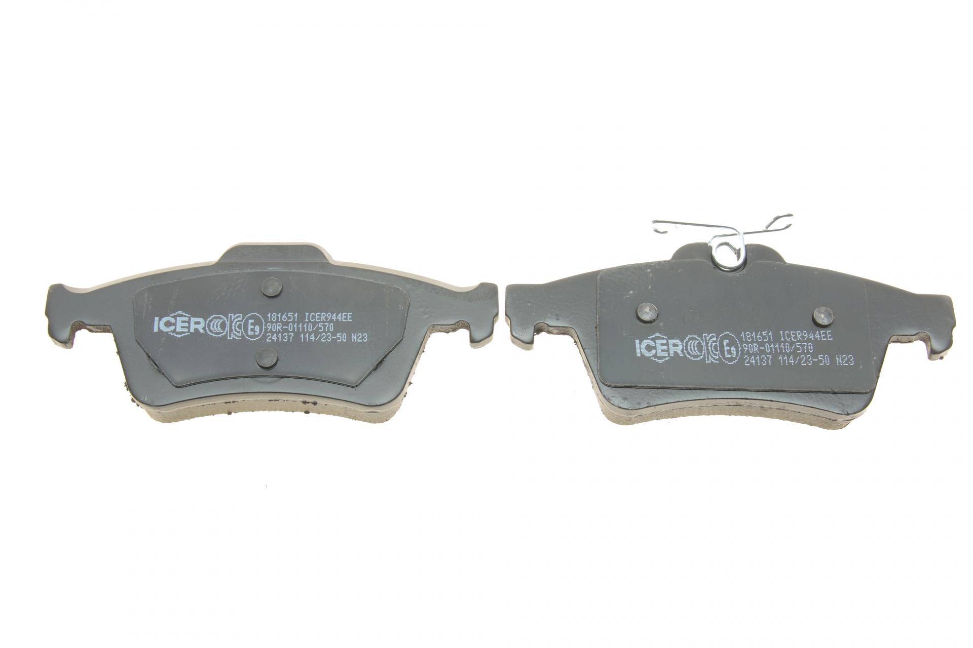 Колодки гальмівні (задні) Ford Focus 04-/Connect/Opel Vectra C 02-13/Renault Laguna/Citroen C5 07-