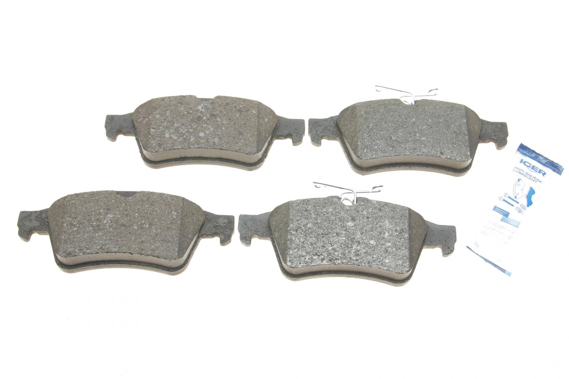 Колодки гальмівні (задні) Ford Focus 04-/Connect/Opel Vectra C 02-13/Renault Laguna/Citroen C5 07-