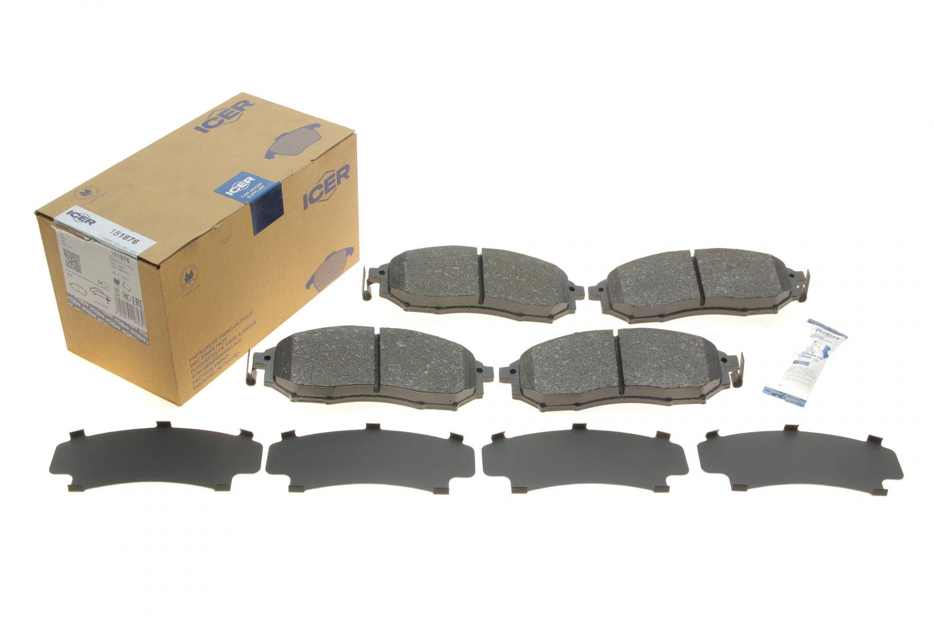 Колодки гальмівні (передні) Renault Koleos 08-/Nissan Qashqai 07-13/Pathfinder/NP300/Murano 05-