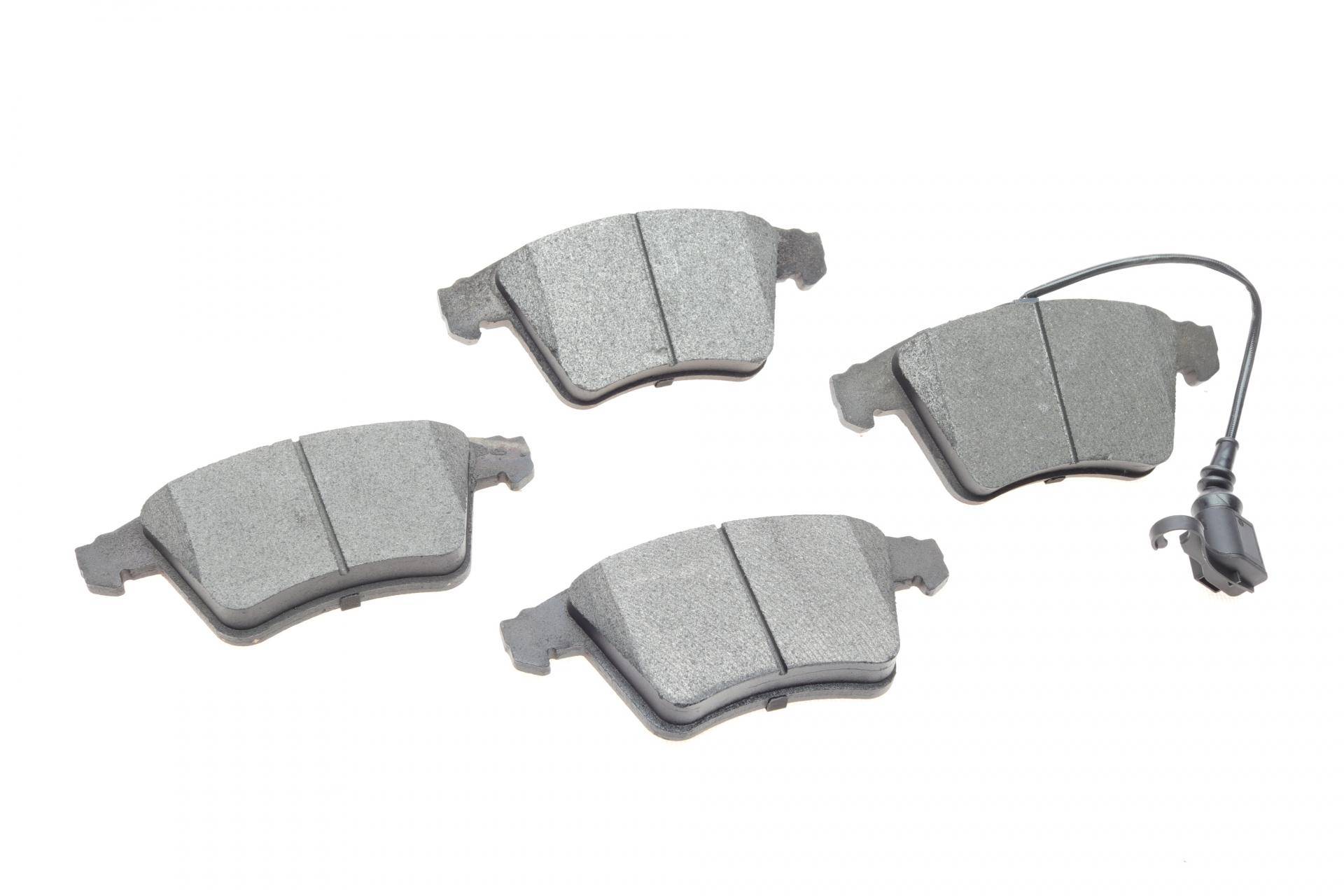 Колодки гальмівні (передні) VW T5 03- (18mm/17.6mm)/(з датчиками)