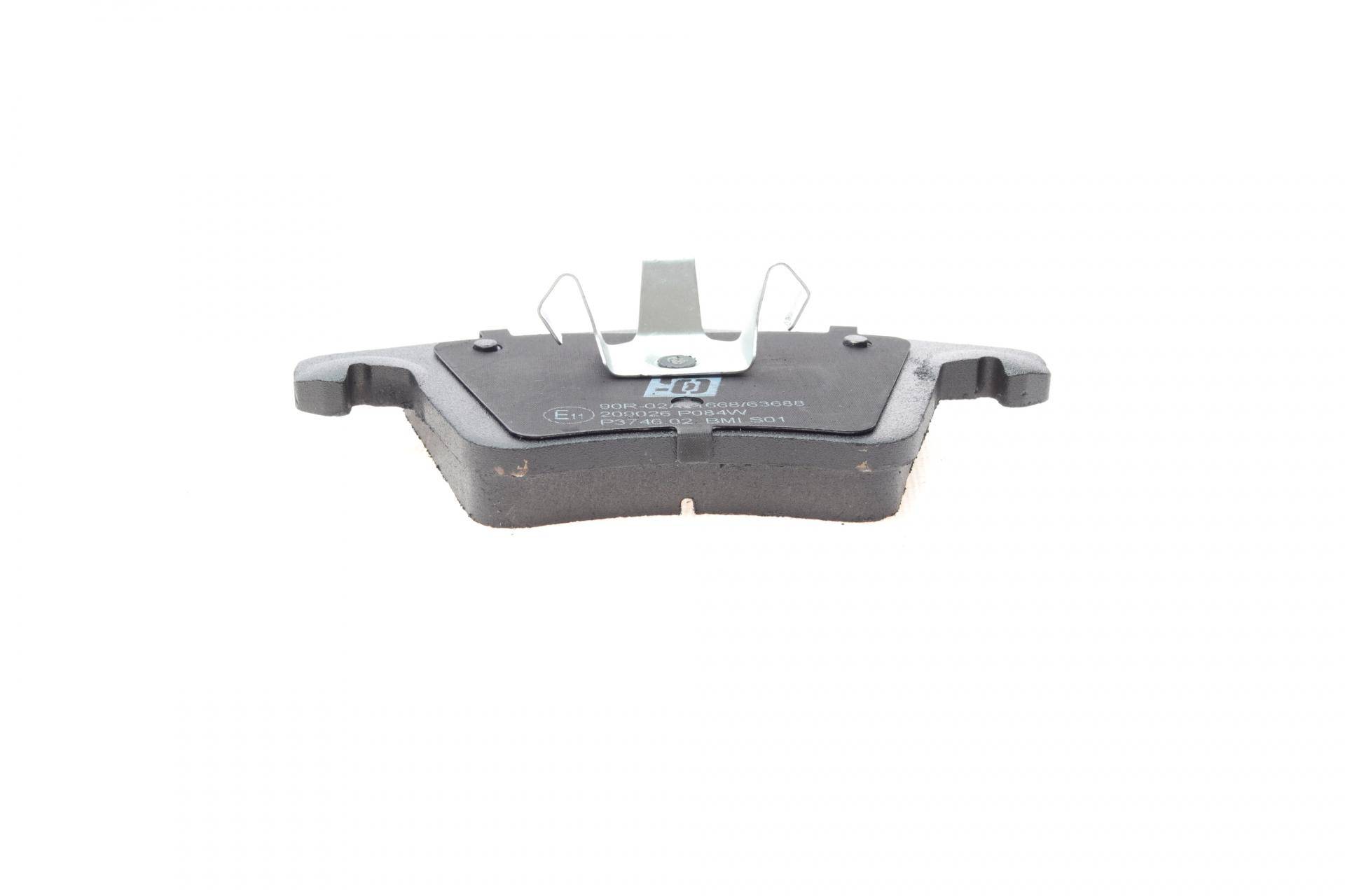 Колодки гальмівні (передні) VW T5 03- (18mm/17.6mm)/(з датчиками)