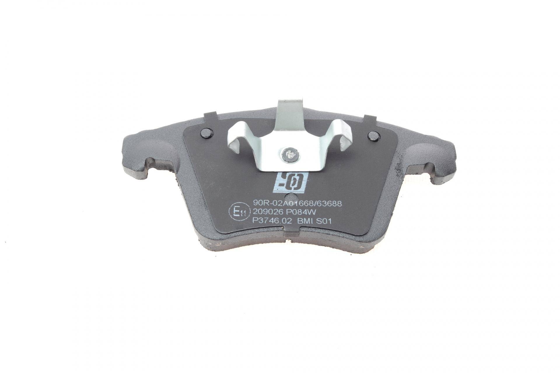 Колодки гальмівні (передні) VW T5 03- (18mm/17.6mm)/(з датчиками)