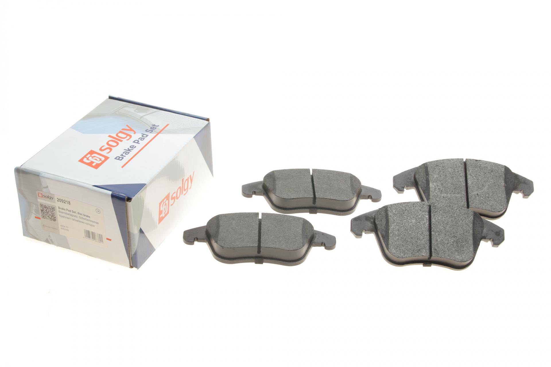 Колодки гальмівні (передні) Citroen C4 09-/C4 Grand Picasso 06-13/Peugeot 3008 11-16/5008 09-17