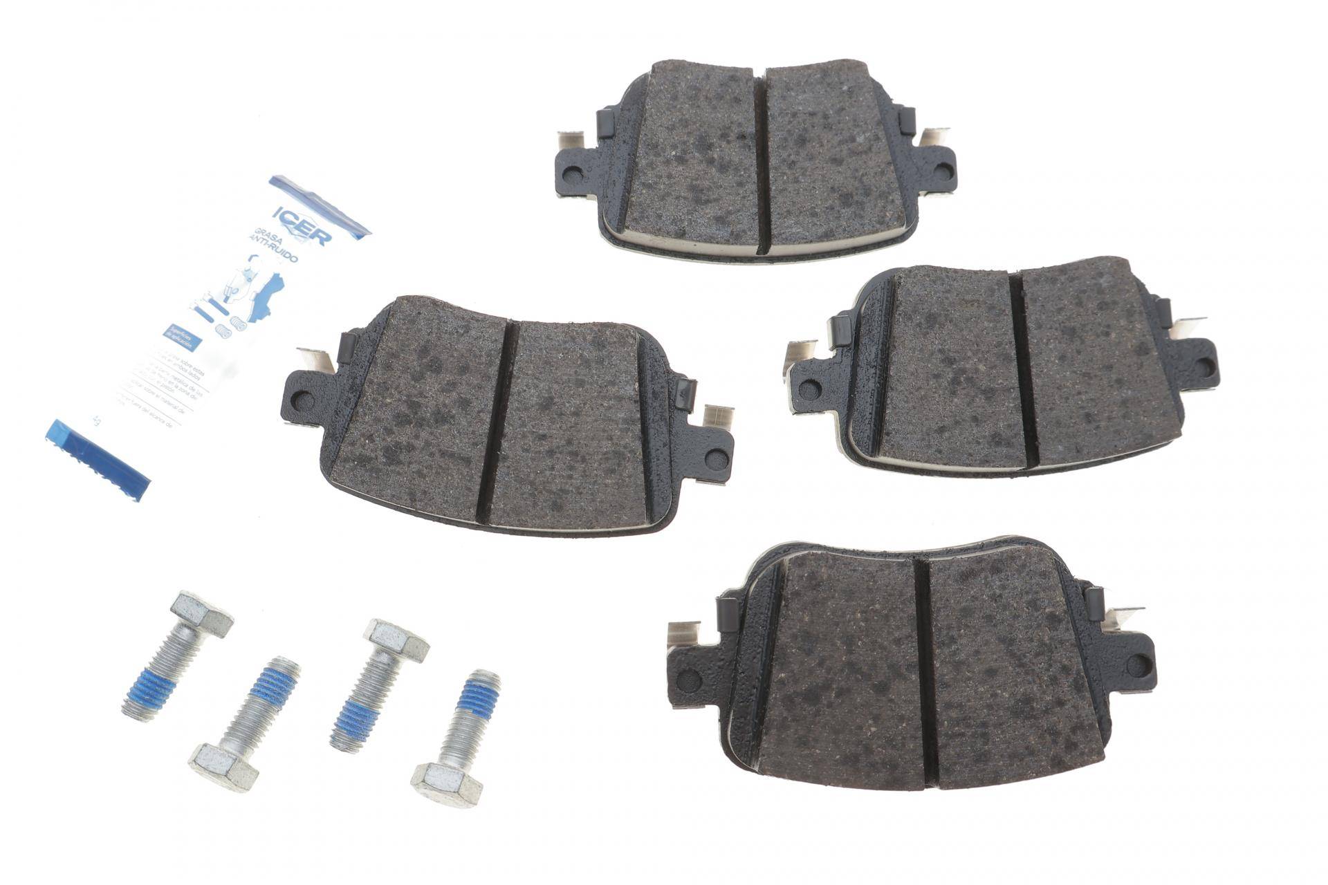 Колодки гальмівні (задні) Audi Q3/Skoda Octavia/Seat Leon/VW Golf/Sharan 12-/Passat B8/Caddy IV 14-