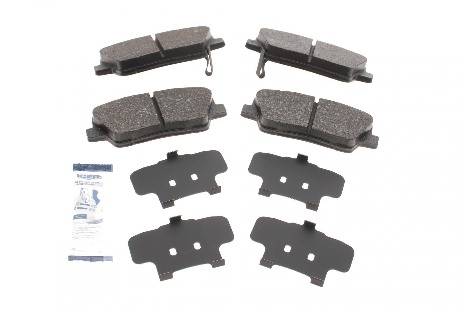 Колодки гальмівні (задні) Hyundai Santa Fe II/III/IV 06-/Genesis/Kia Sorento II/III 09-/Stinger 17-
