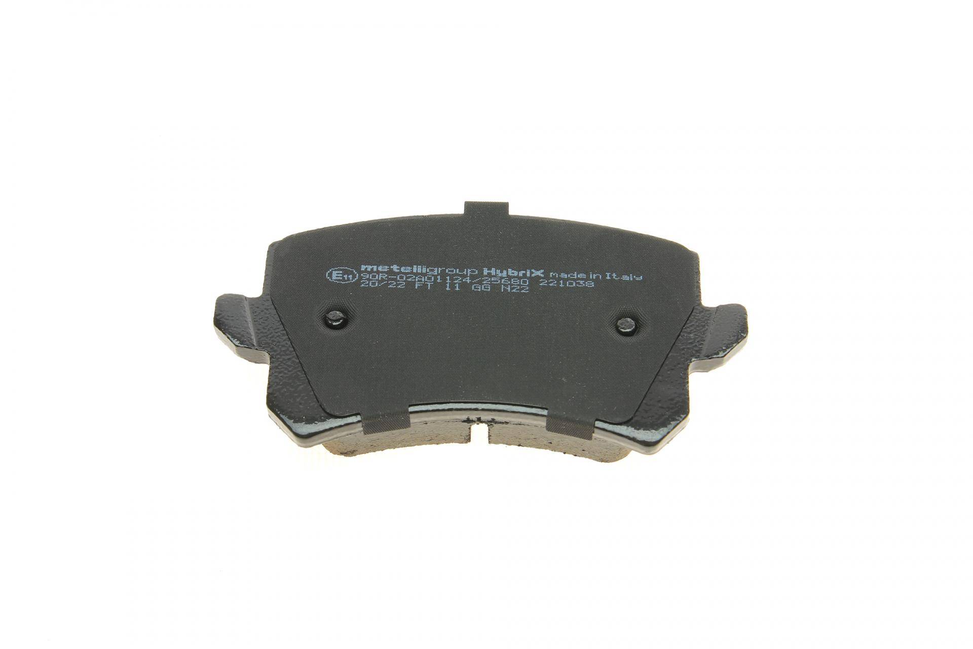 Колодки гальмівні (задні) Audi A6 05-18/Q3/Skoda Octavia 12-/VW Passat B6-B8/Tiguan 05-/Sharan 10-