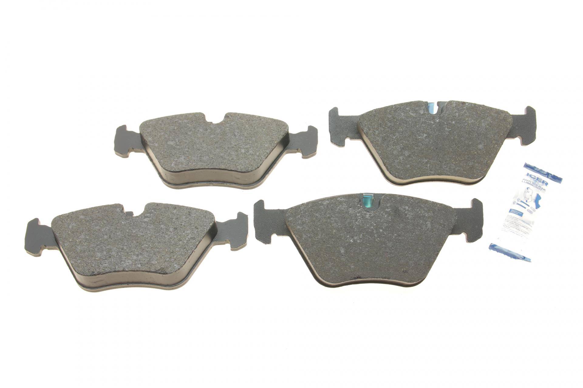Колодки гальмівні (передні) BMW 3 (E46) 99-07/X3 (E83) 03-11/Z4 (E85/E86) 06-08