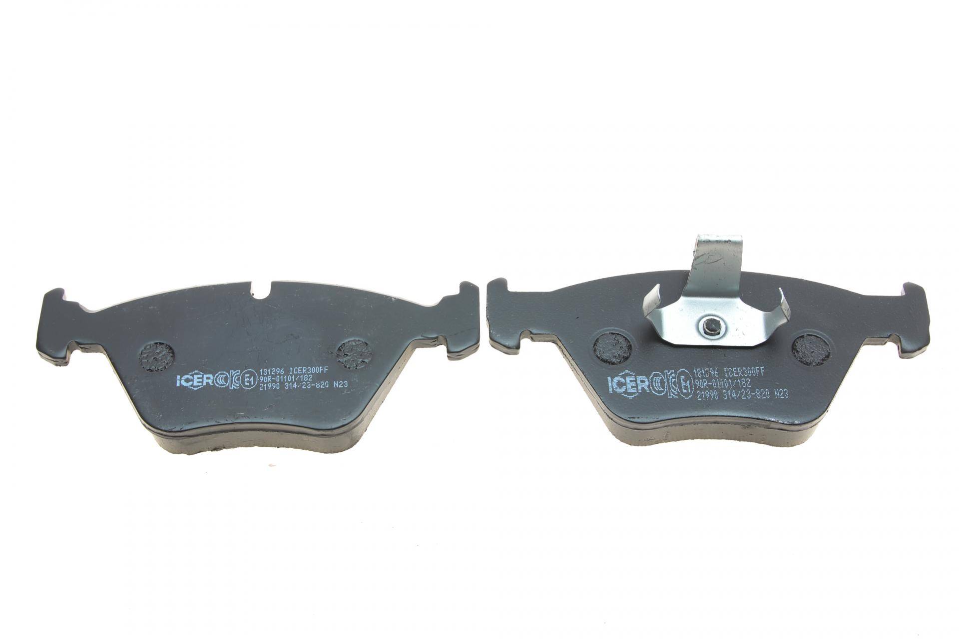 Колодки гальмівні (передні) BMW 5 (E39) 96-04/3 (E46) 00-06