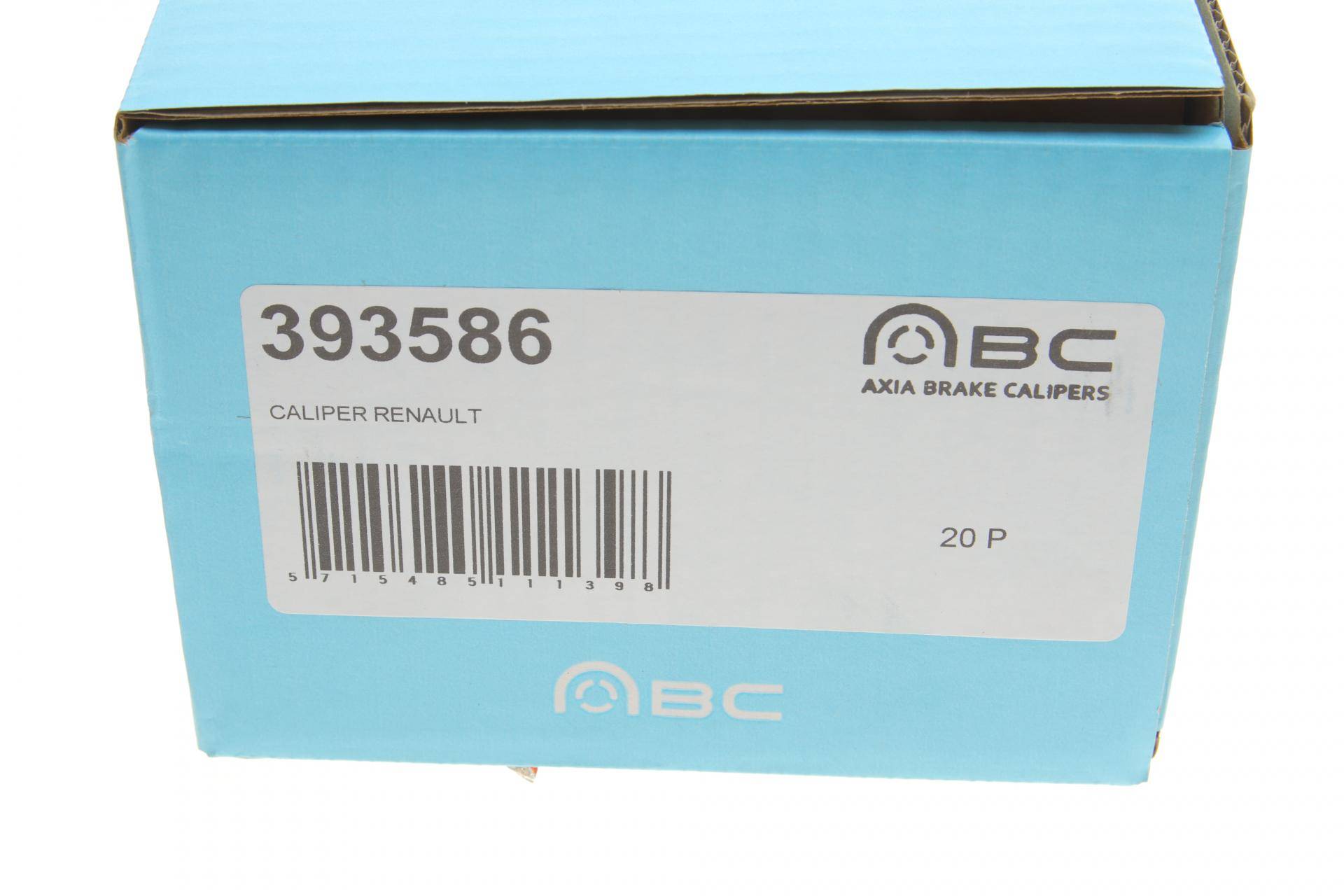 Супорт гальмівний (задній) (L) Renault Clio IV/Fluence/Megane I/II/III/Scenic III 03- (d=34mm) (Trw)