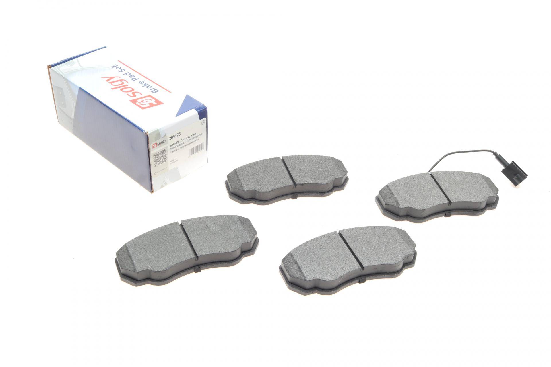 Колодки гальмівні (передні) Citroen Jumper/Fiat Ducato/Peugeot Boxer 02- R15 (Brembo)