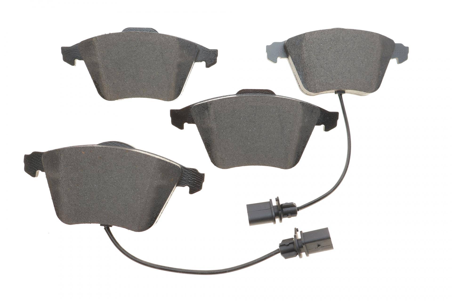Колодки гальмівні (передні) Audi A4/A6/A8 02- (Teves) Q+ (з датчиками/L=210mm)