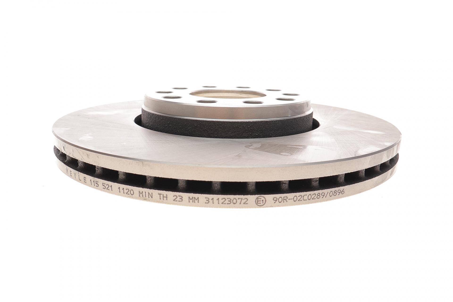 Диск гальмівний (передній) Audi 100/A4/A6/Skoda SuperB I/VW Passat (288x25) 1.6-3.0 90-13