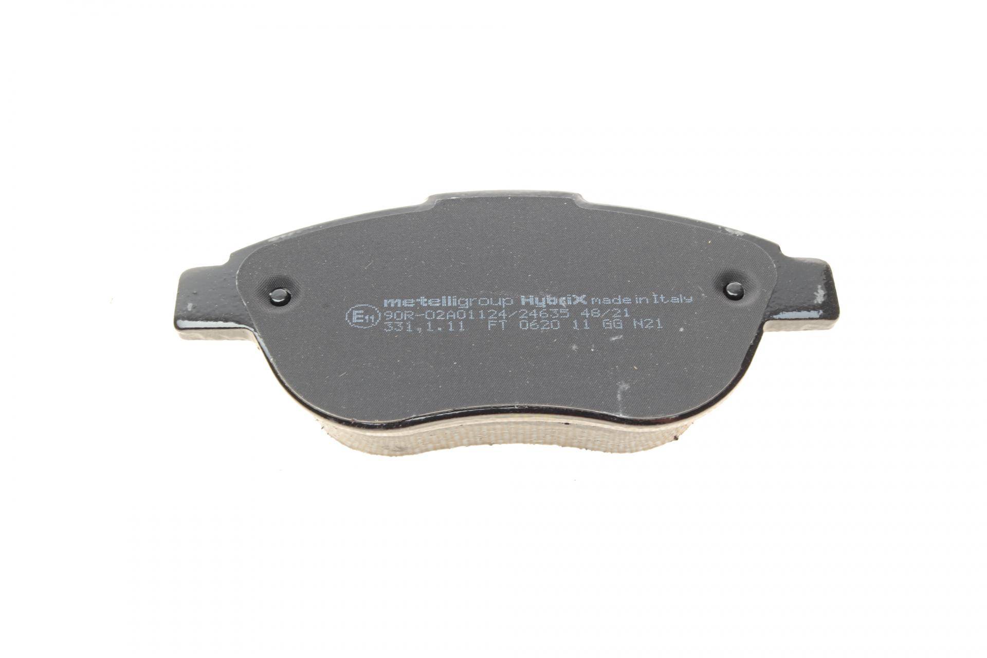 Колодки гальмівні (передні) Citroen C3/C4 02-/Berlingo/Peugeot 307 98-11/Partner 01-08/207 06-15