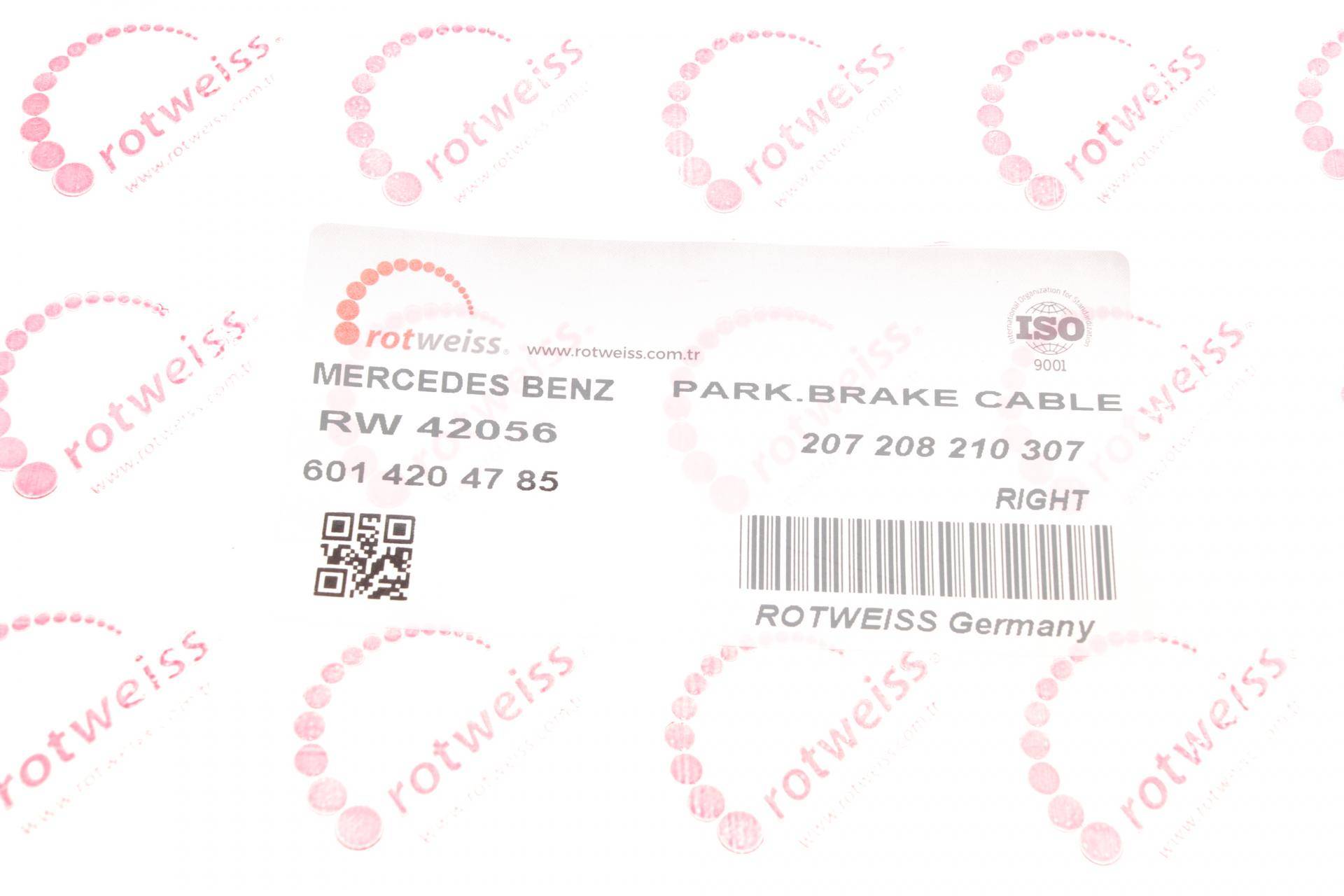 Трос ручника (задній) (R) DB 208-310 (6014204785)