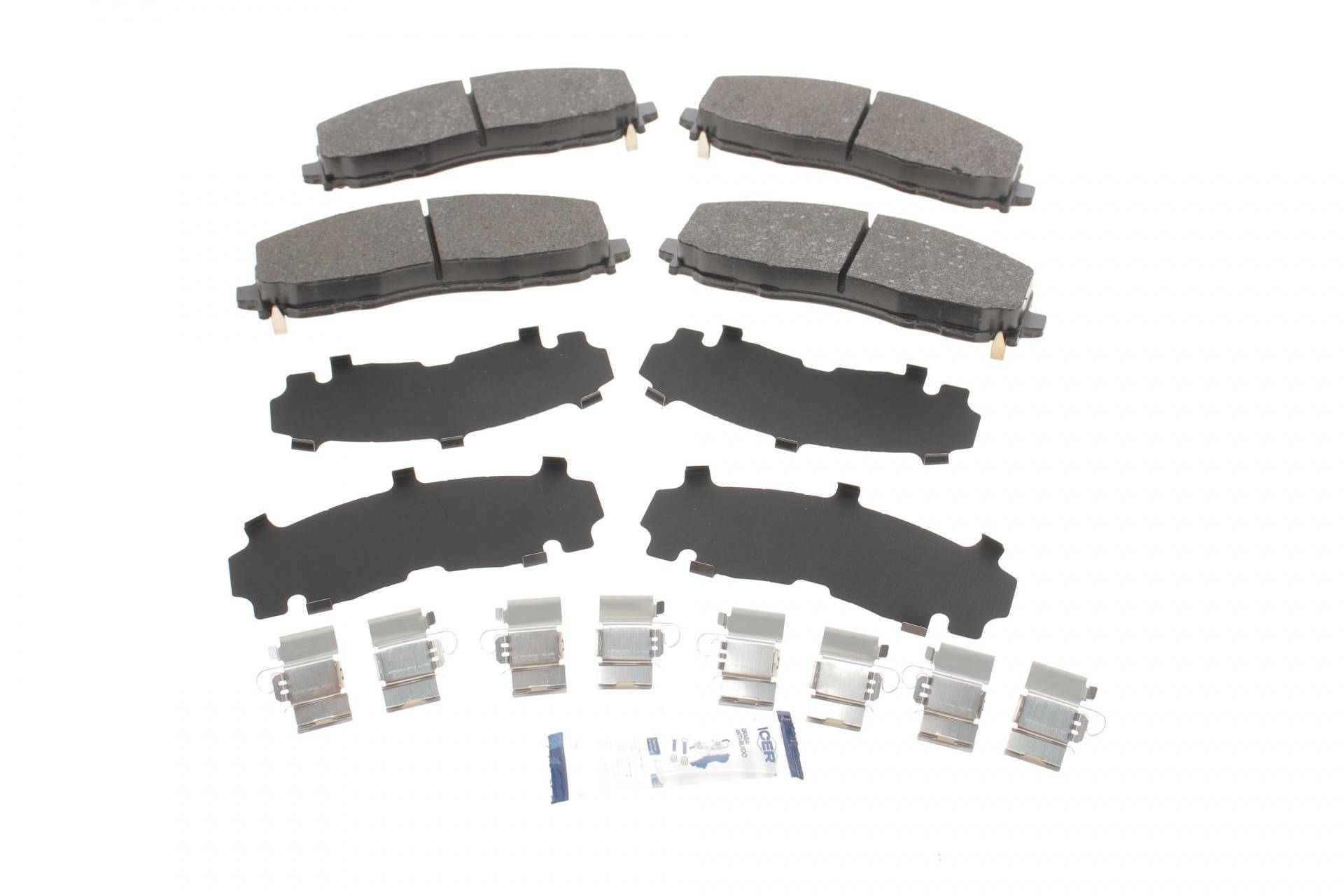 Колодки гальмівні (передні) Chrysler Grand Voyager/Dodge Journey/Caravan 07-/Fiat Freemont 11-