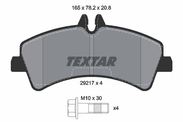 Колодки гальмівні (задні) MB Sprinter 509-519 CDI/VW Crafter 50 06- (спарка) (Bosch) Q+