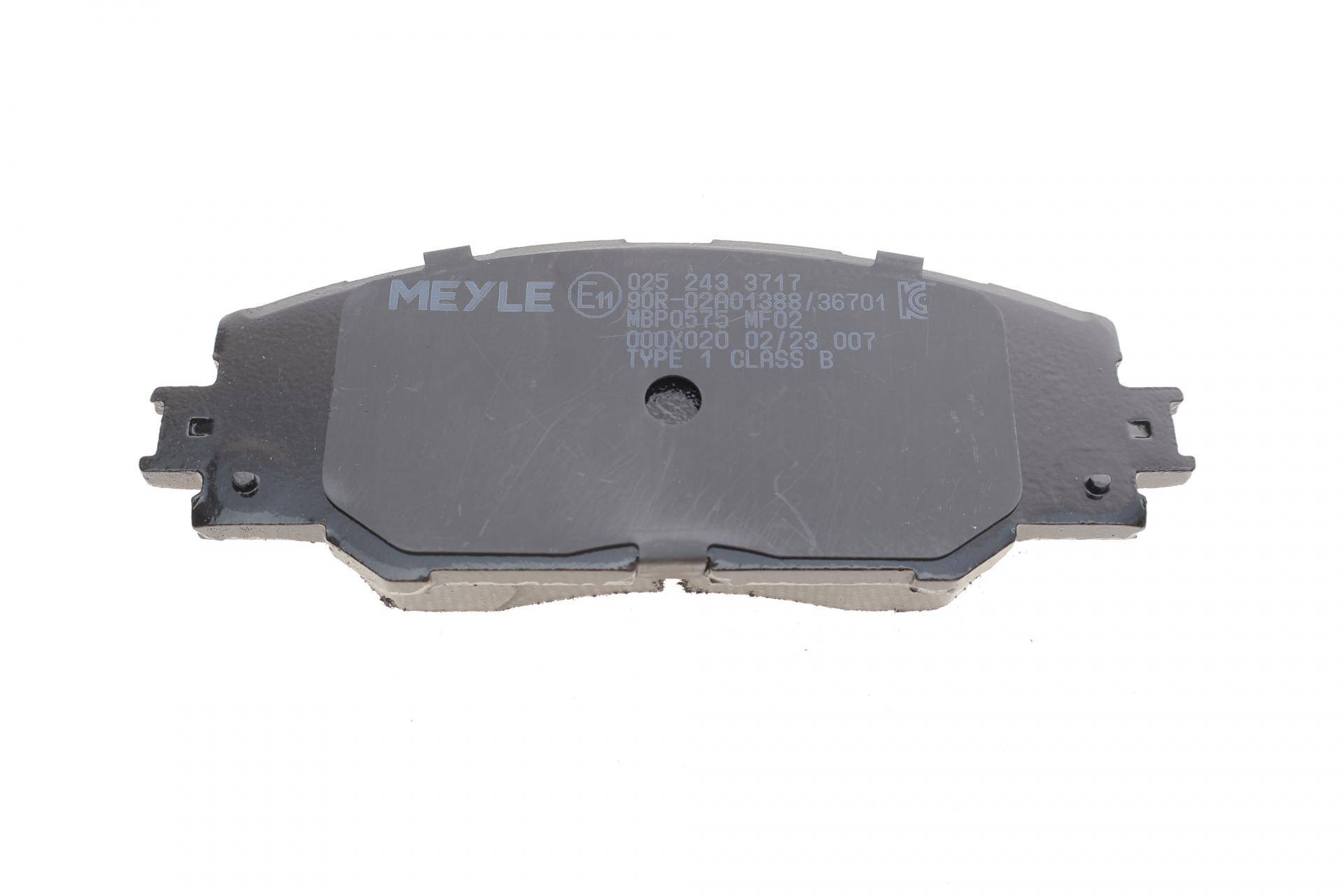 Колодки гальмівні (передні) Toyota RAV4 2.0-3.5/Auris 1.8 05-
