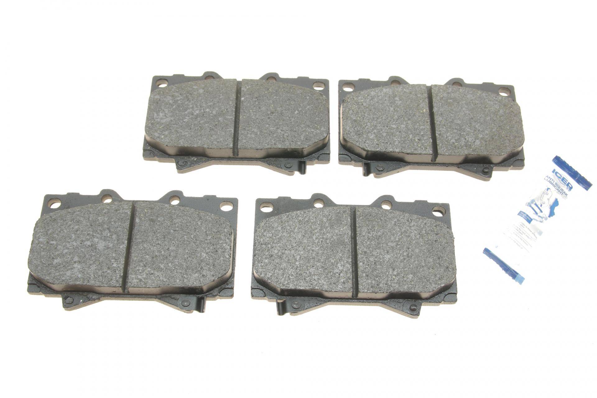 Колодки гальмівні (передні) Toyota Land Cruiser 100 98-07/Prado 02-10/Lexus LX 98-08