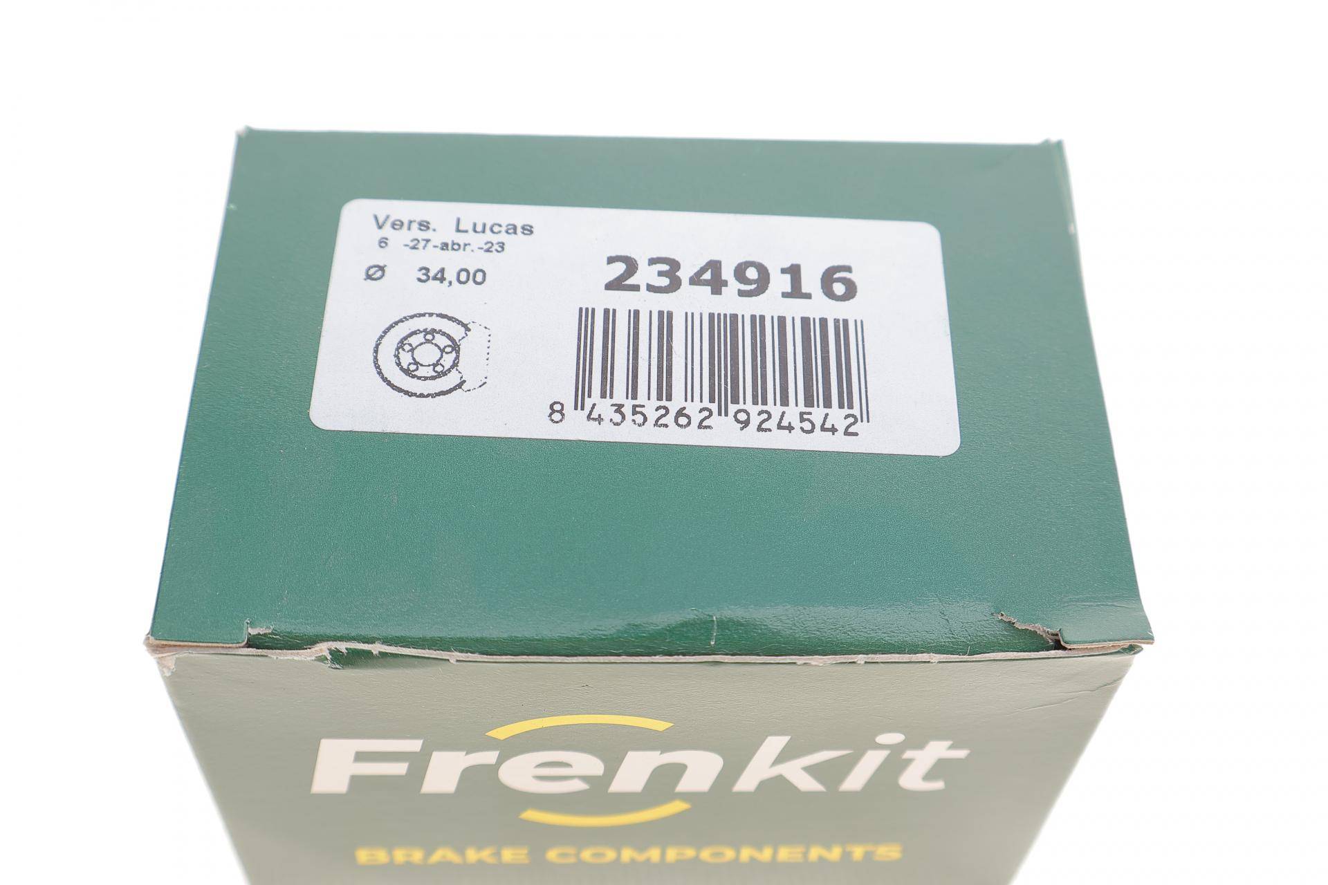 Ремкомплект супорта (заднього) Renault Megane 01- (d=34mm) (Lucas/TRW) (+поршень)