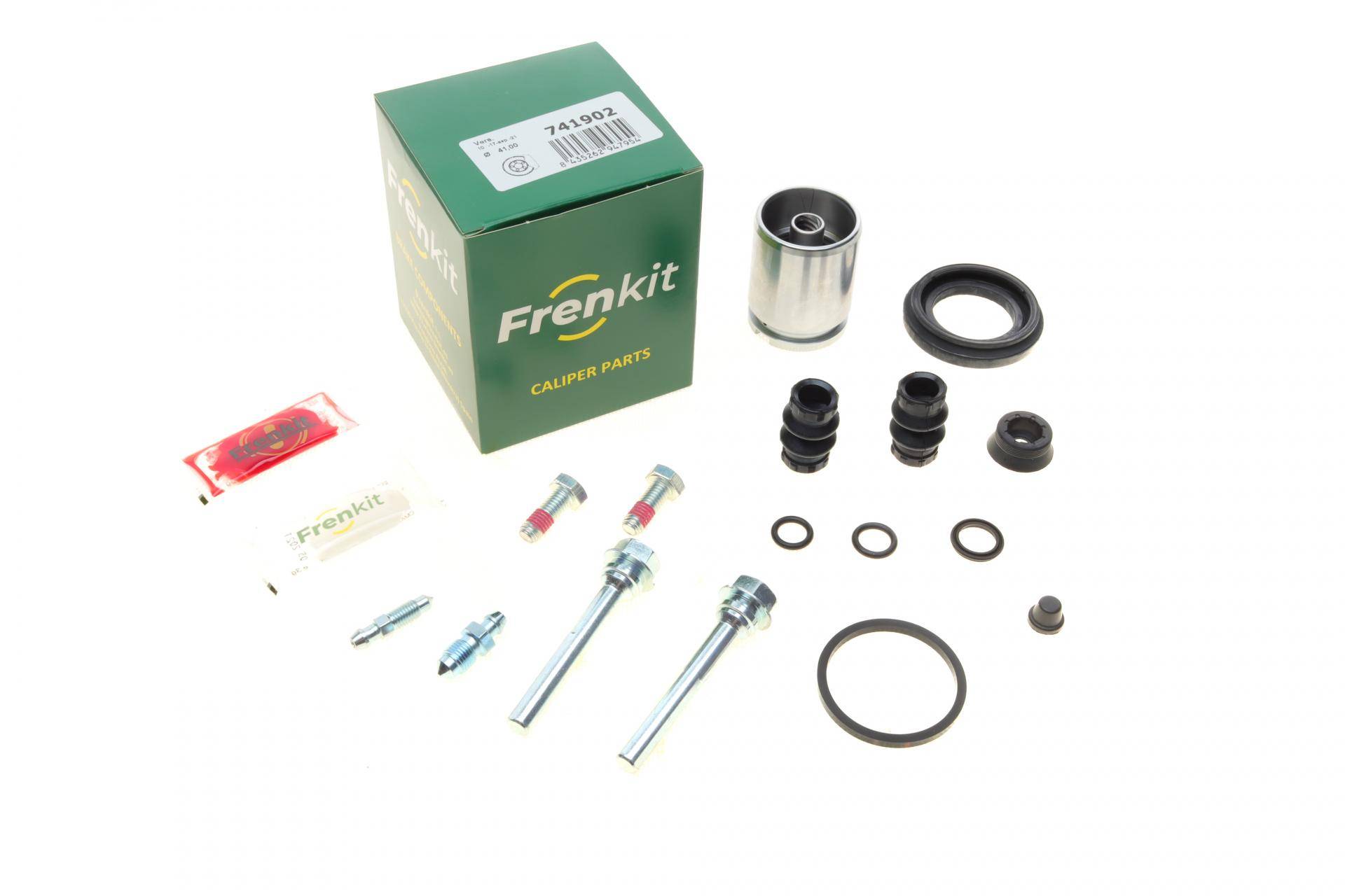 Ремкомплект супорта (заднього) VW T5/Caddy III 03-/Trafic 01- (d=41mm)(+поршень/направляюча)(Lucas)