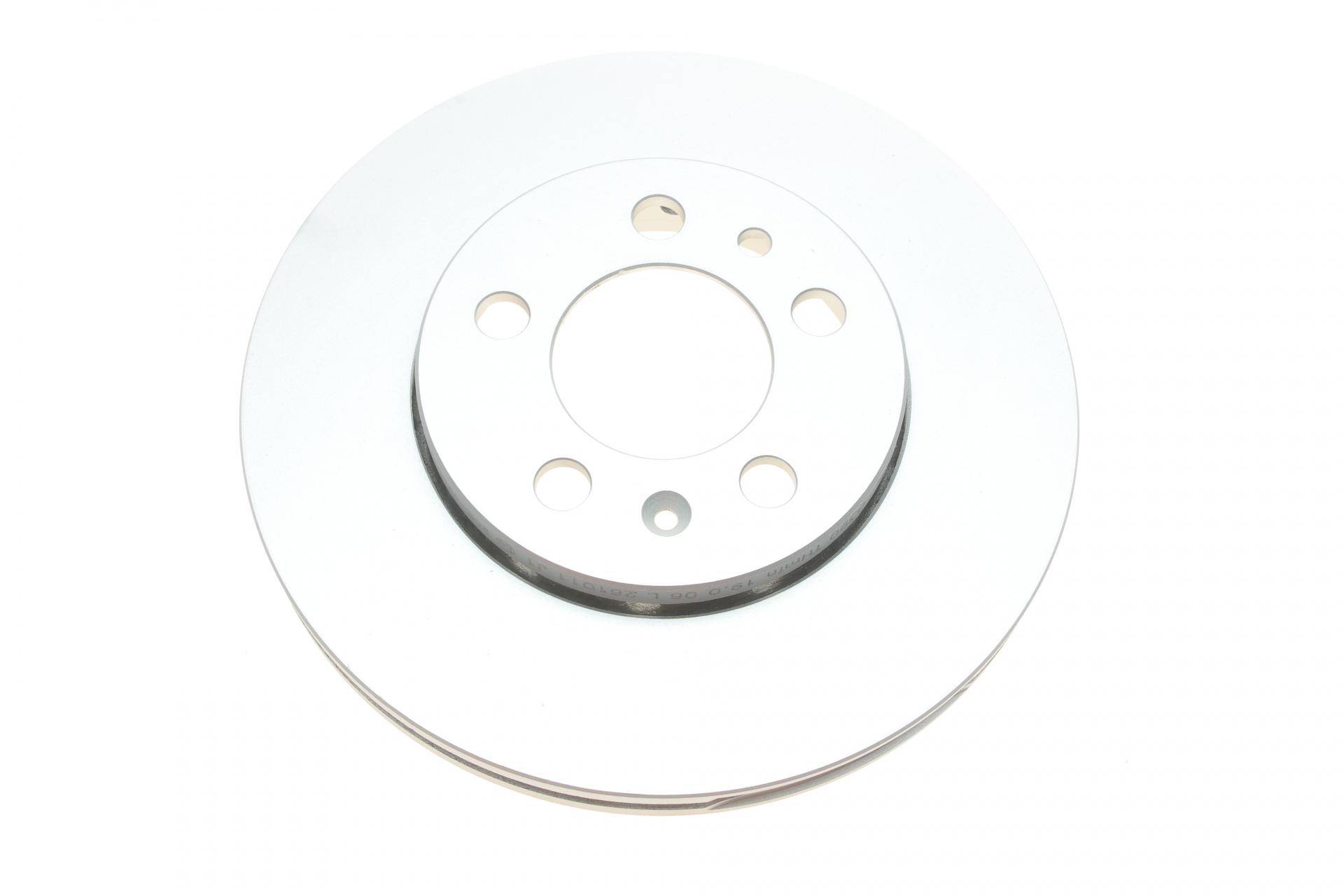 Диск гальмівний (передній) Skoda Fabia/Octavia 96-/Roomster 06-/VW Golf 97-06 (256x22)(з покр.)(вент)